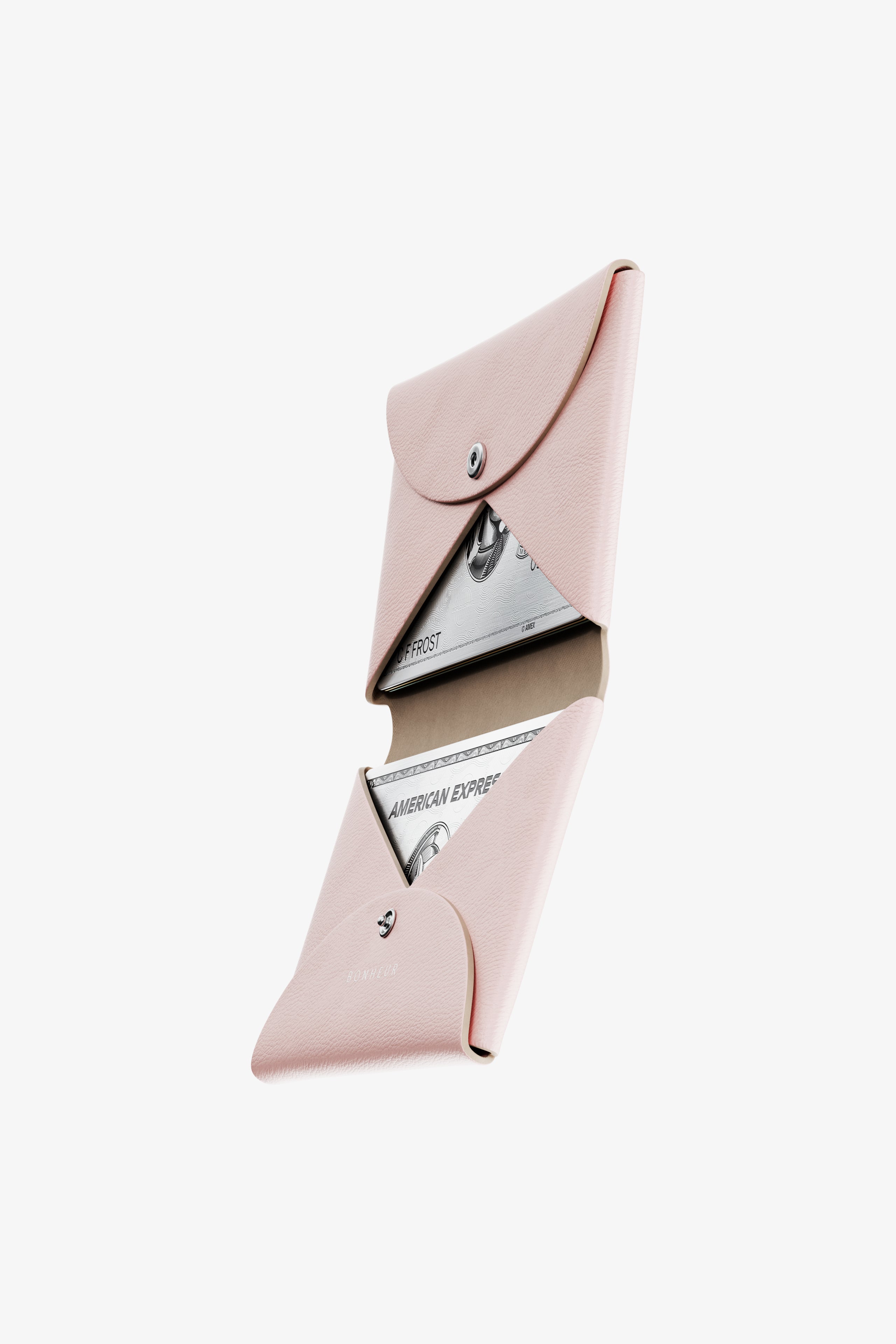 Pınk Beıge Card Holder