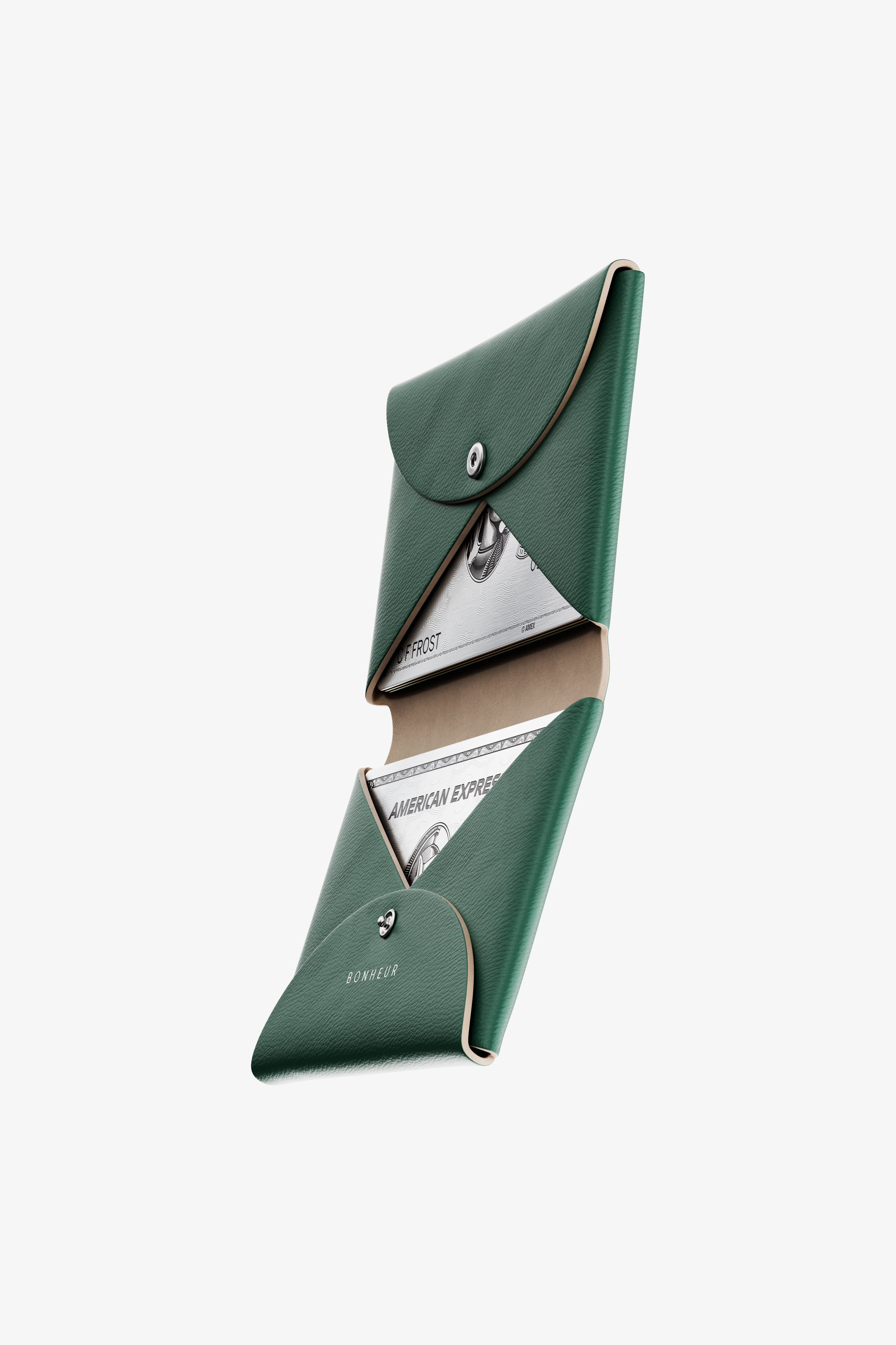 Dark Green Card Holder
