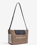 N°6 Canvas Clutch - Chocolate Malt