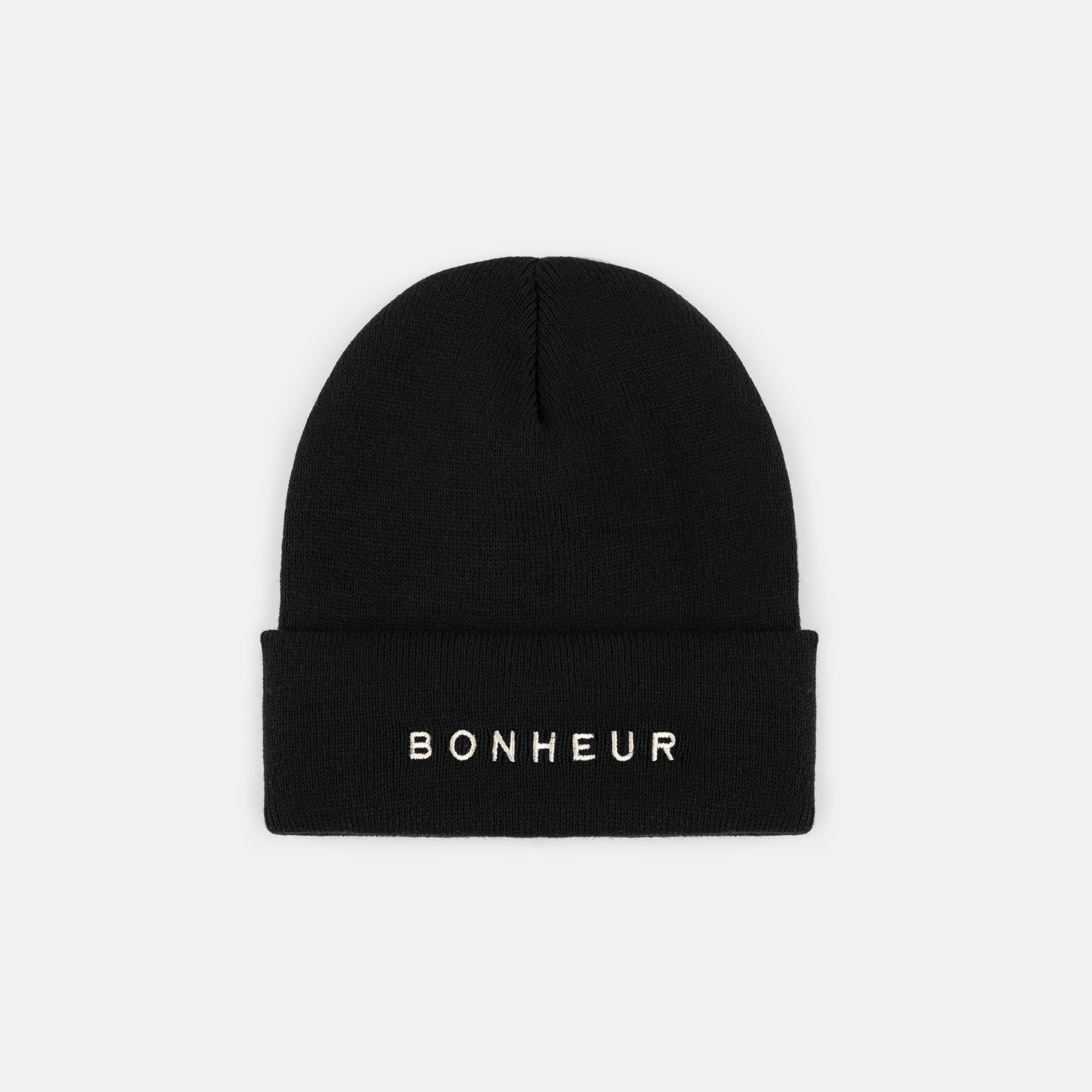 Bonheur Siyah Örgü Bere