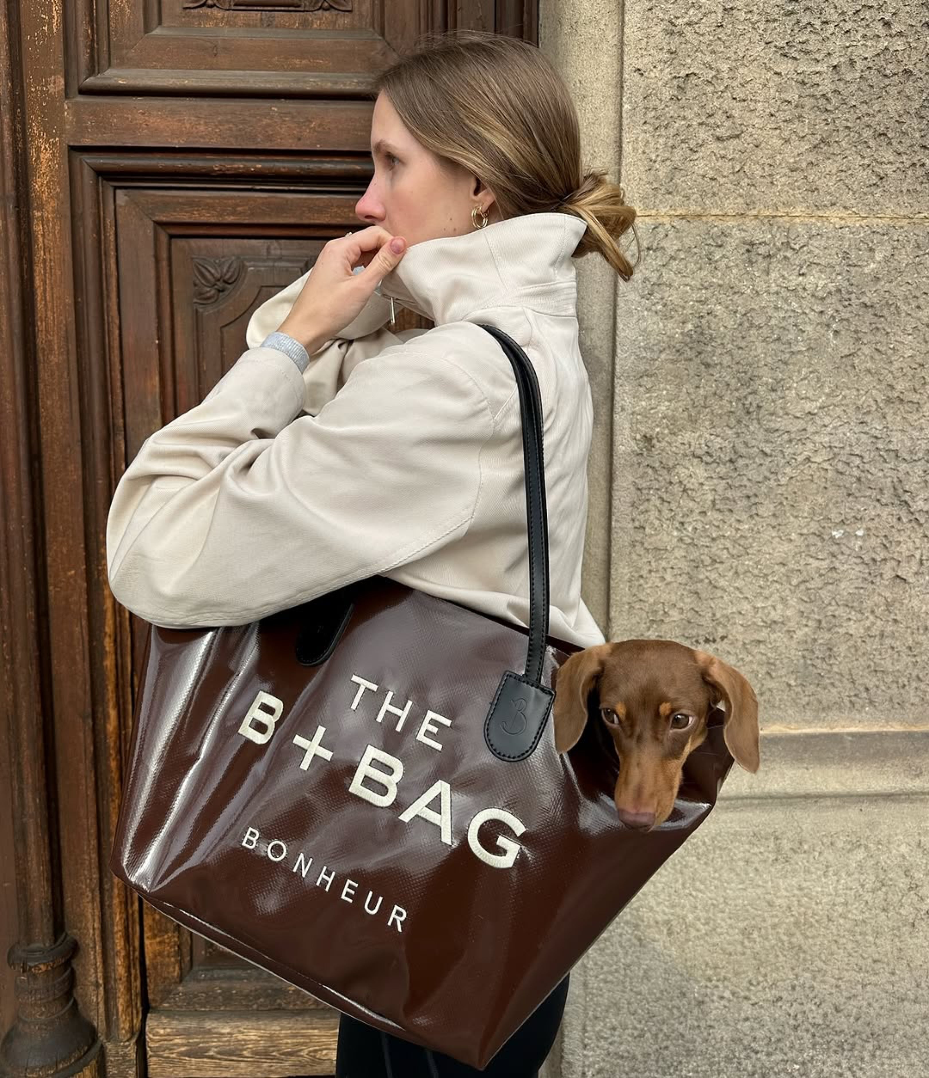 PolyPop Chocolate Brownıe Tote Tote Bag