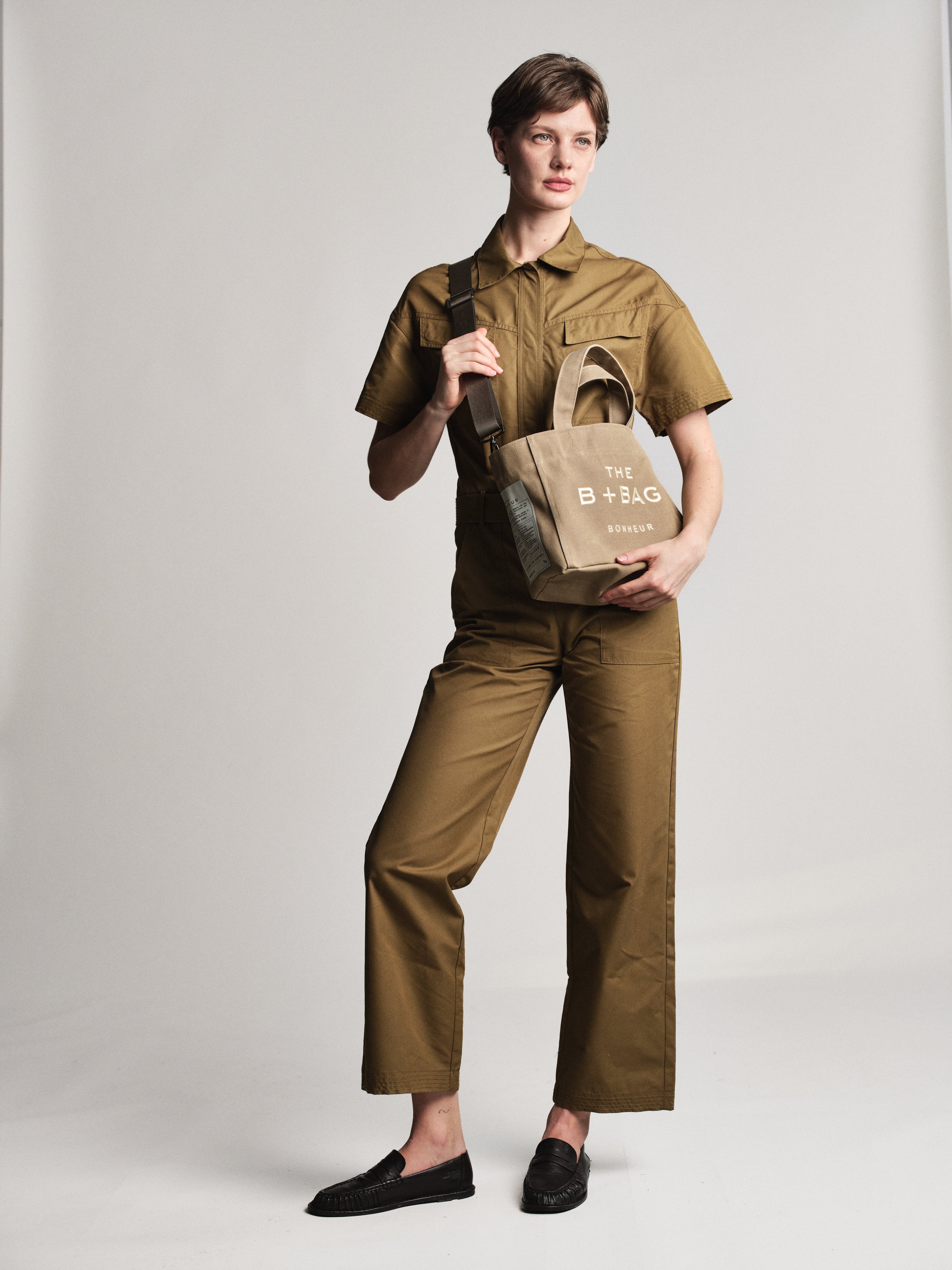 Canvas Honey Mustard Small Tote Bag
