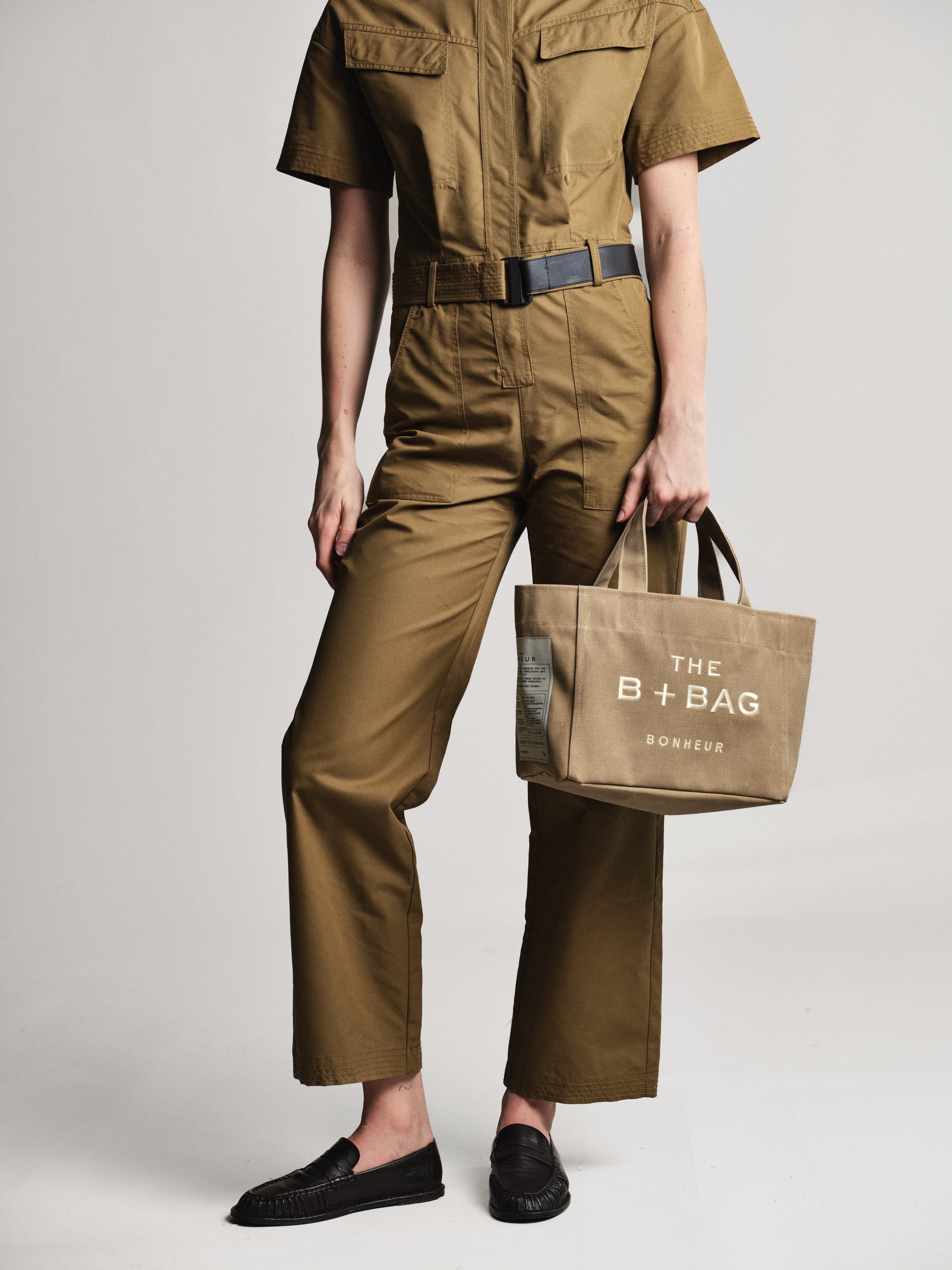 Canvas Honey Mustard Small Tote Bag