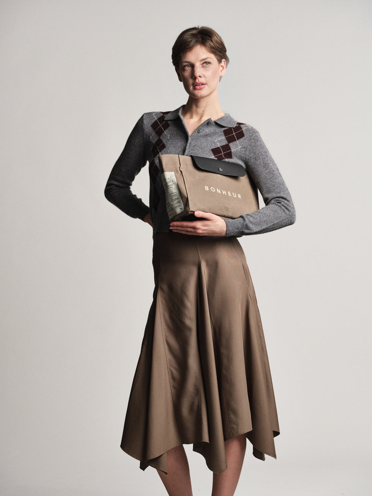 Kanvas Clutch+Bag- Chocolate Malt