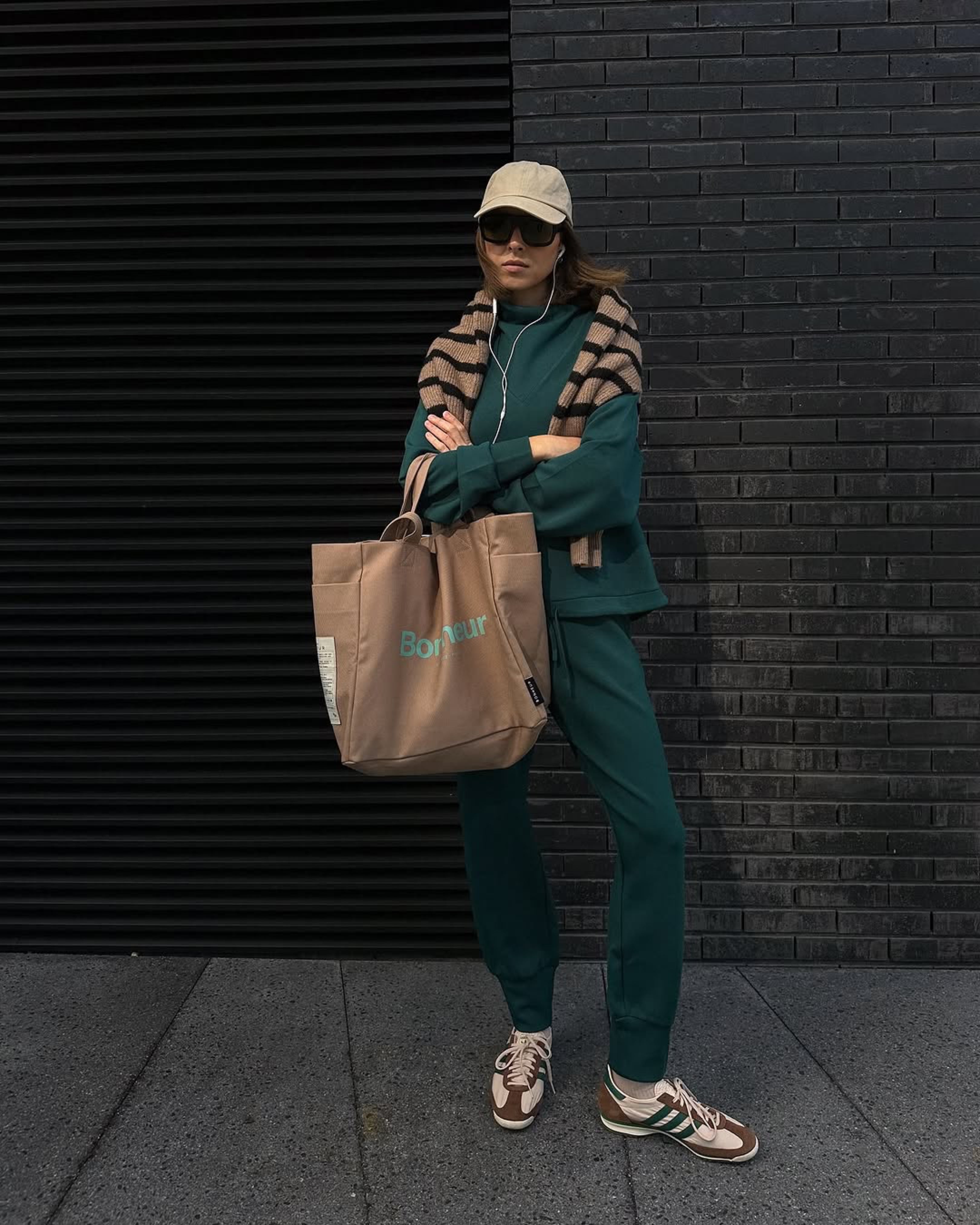 N°4 Canvas Cotton Bag- Espresso Cream