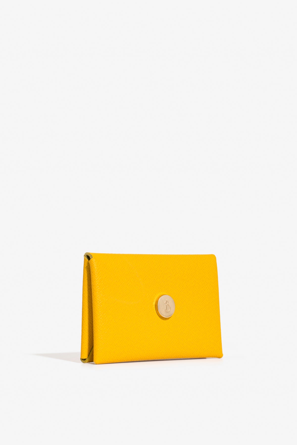 Mustard Yellow Card Holder