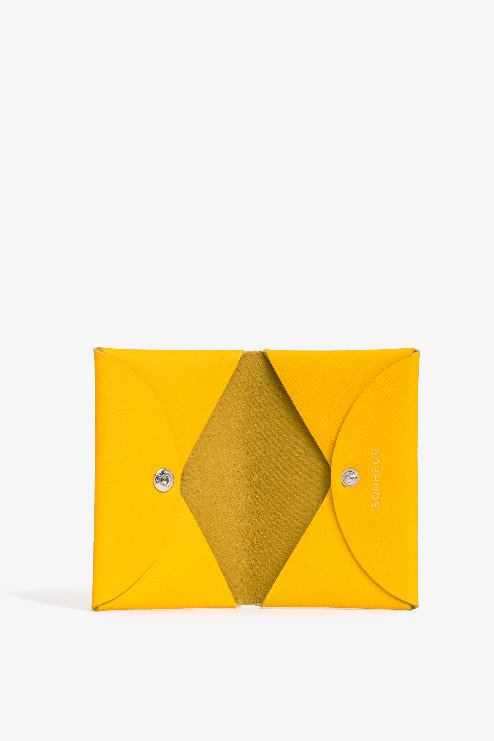 Mustard Yellow Card Holder