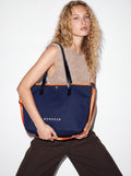 N°8 Canvas - Navy Tangerine