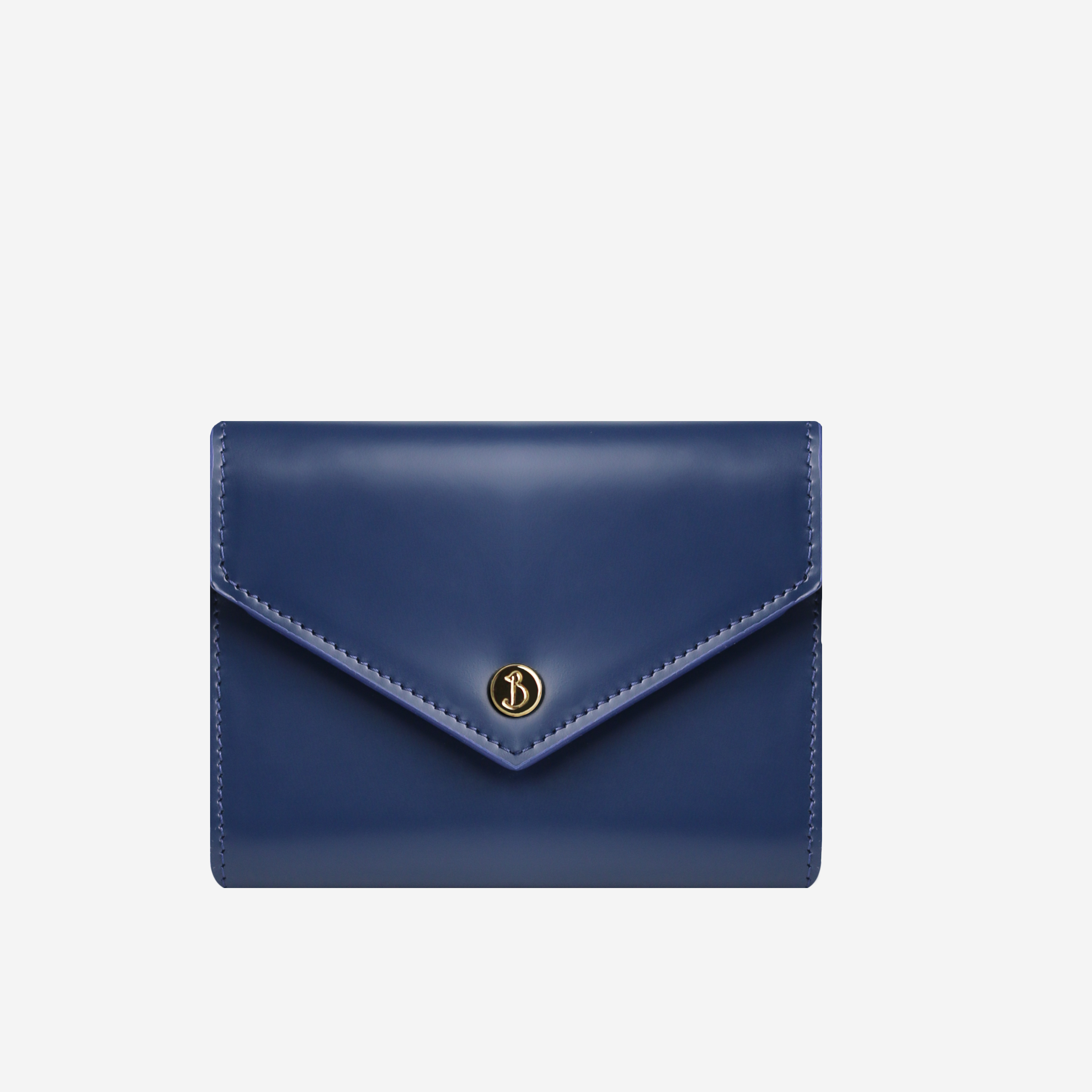 B+WALLET- Navy Peony Küçük Cüzdan