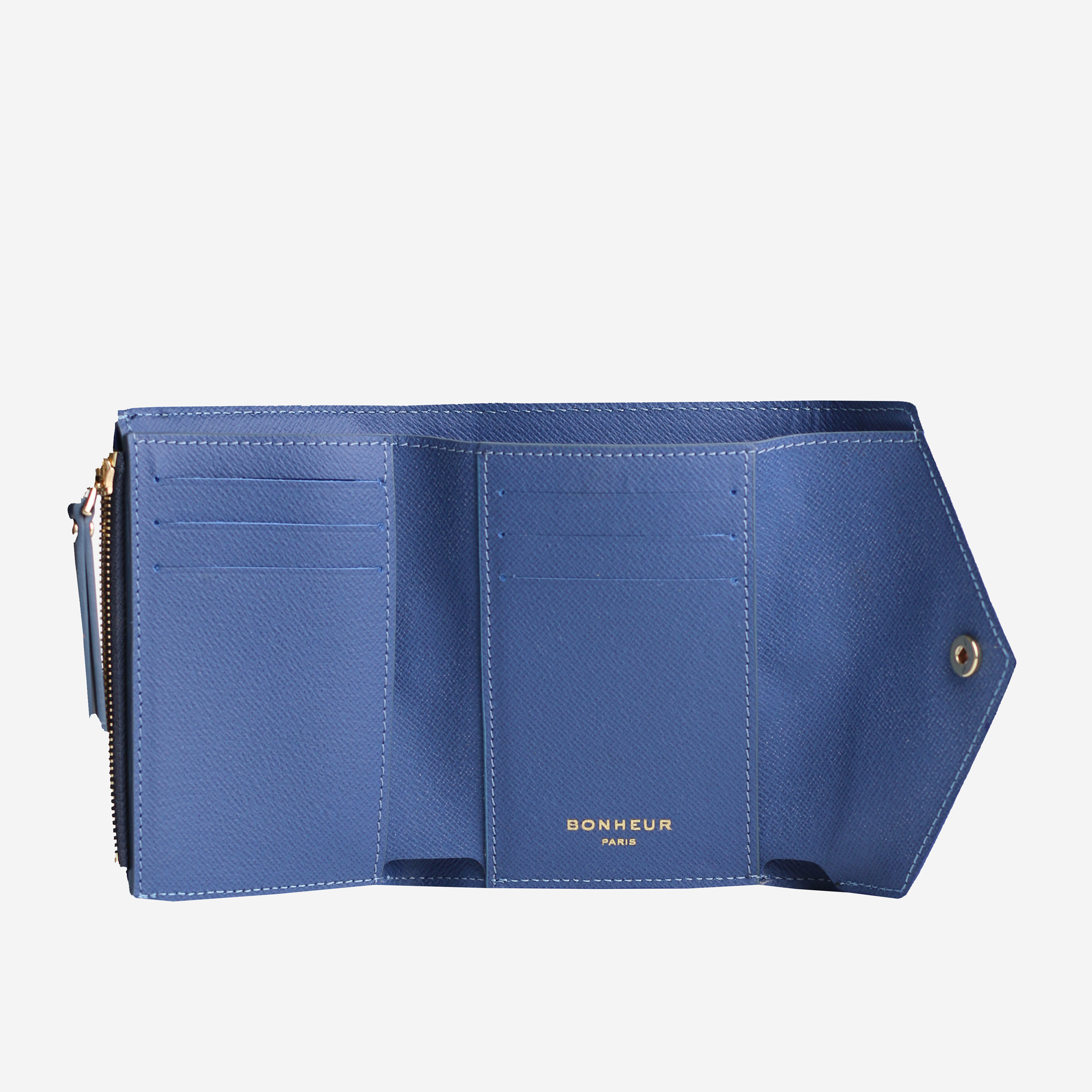 B+WALLET- Navy Peony Küçük Cüzdan