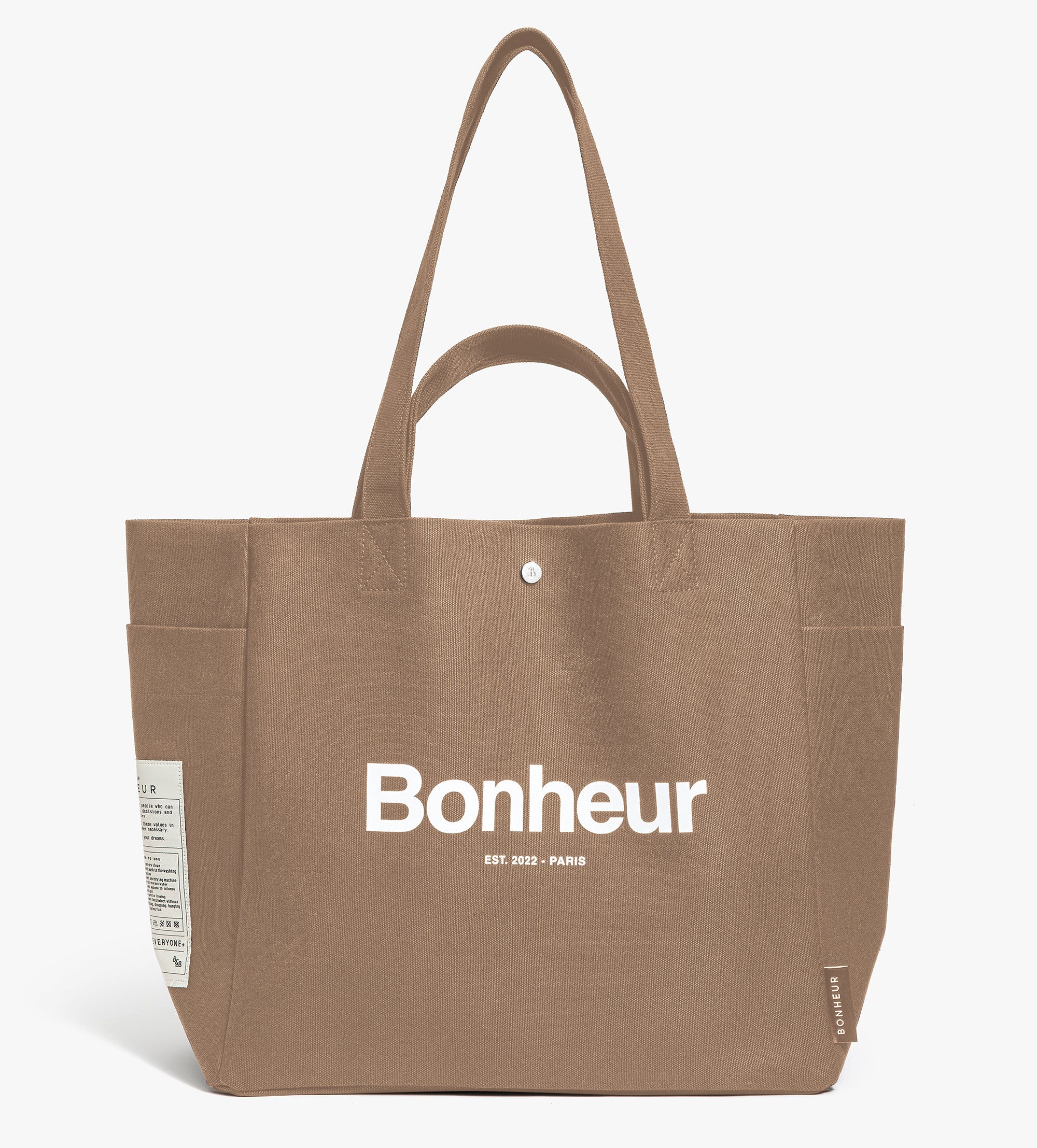 N°4 Canvas Cotton Bag- Lıght Brown