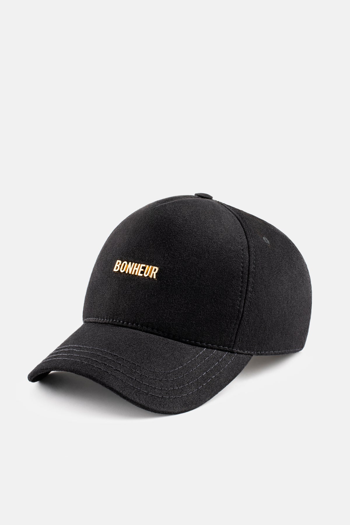 Bonheur Metal Logo Baseball Cap