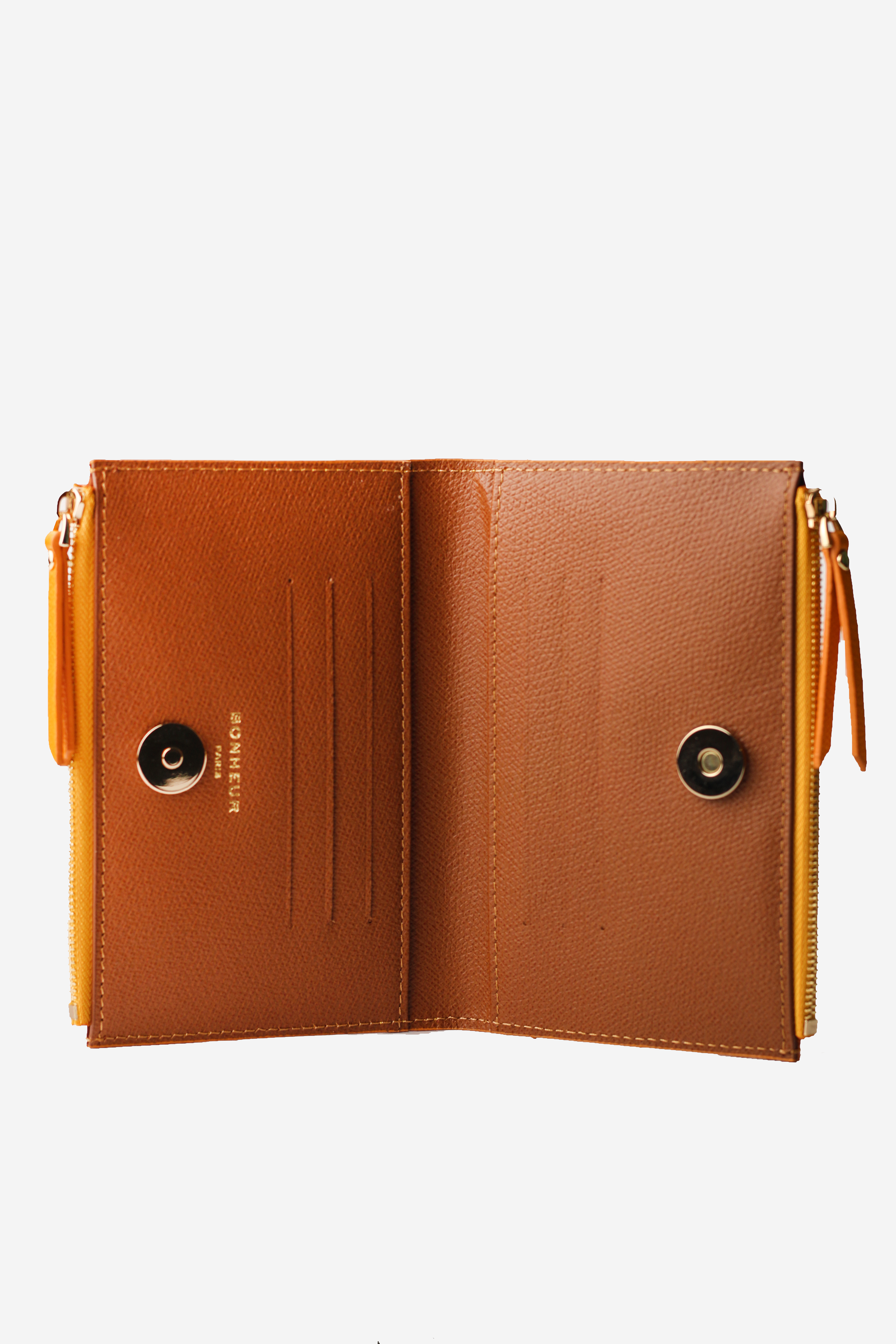 B+WALLET- Sun Orange Orta Boy Cüzdan