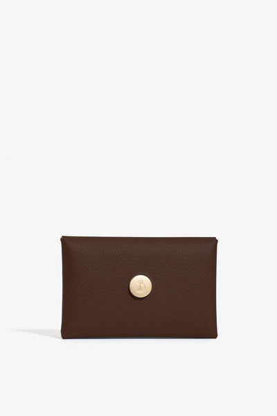 Coffee Brown Card Holder