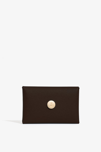 Dark Brown Card Holder