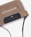 N°6 Canvas Clutch - Chocolate Malt