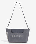 N°6 Canvas Clutch - Ghost Gray