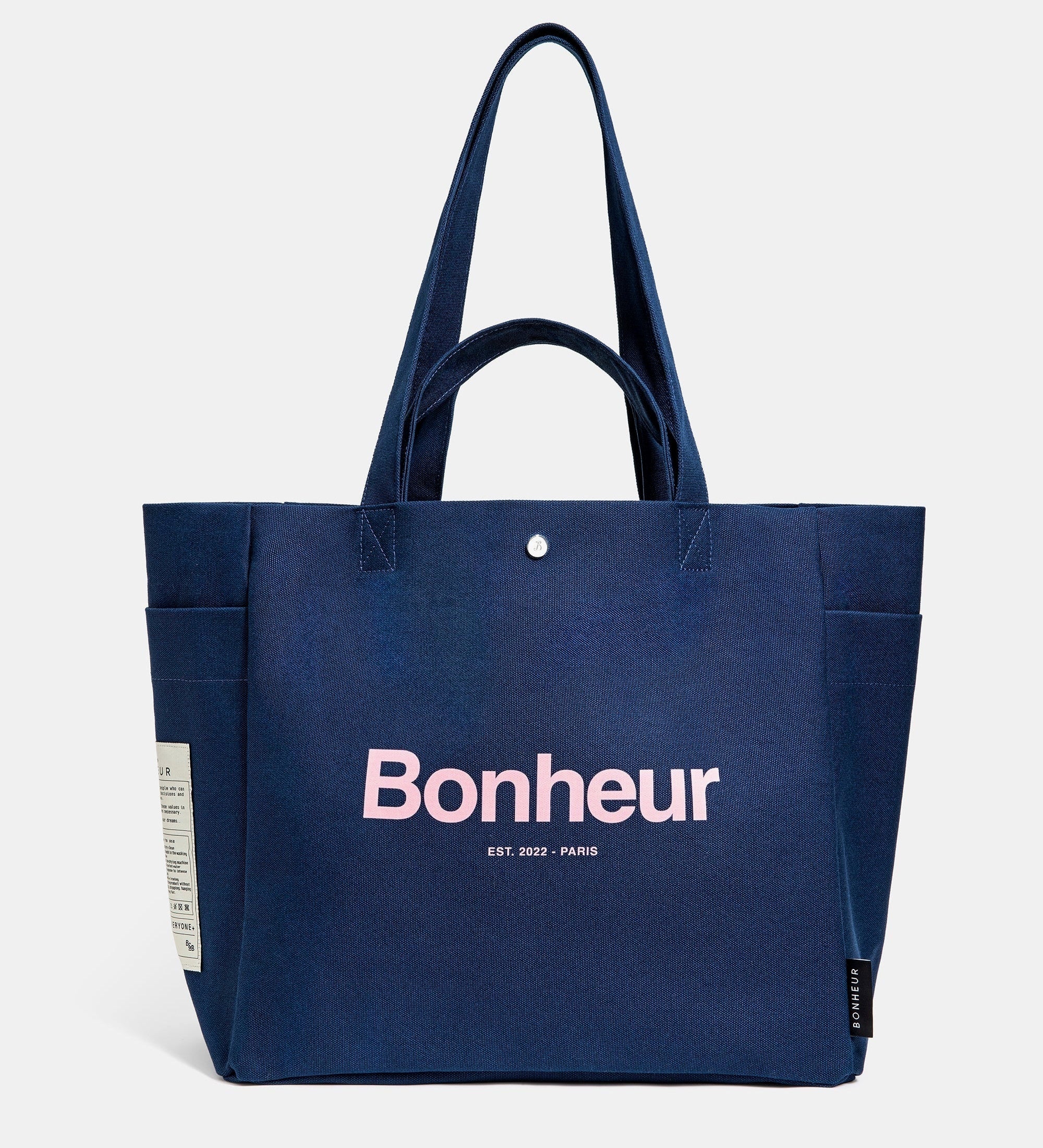 N°4 Canvas Cotton Bag- Dark Jean