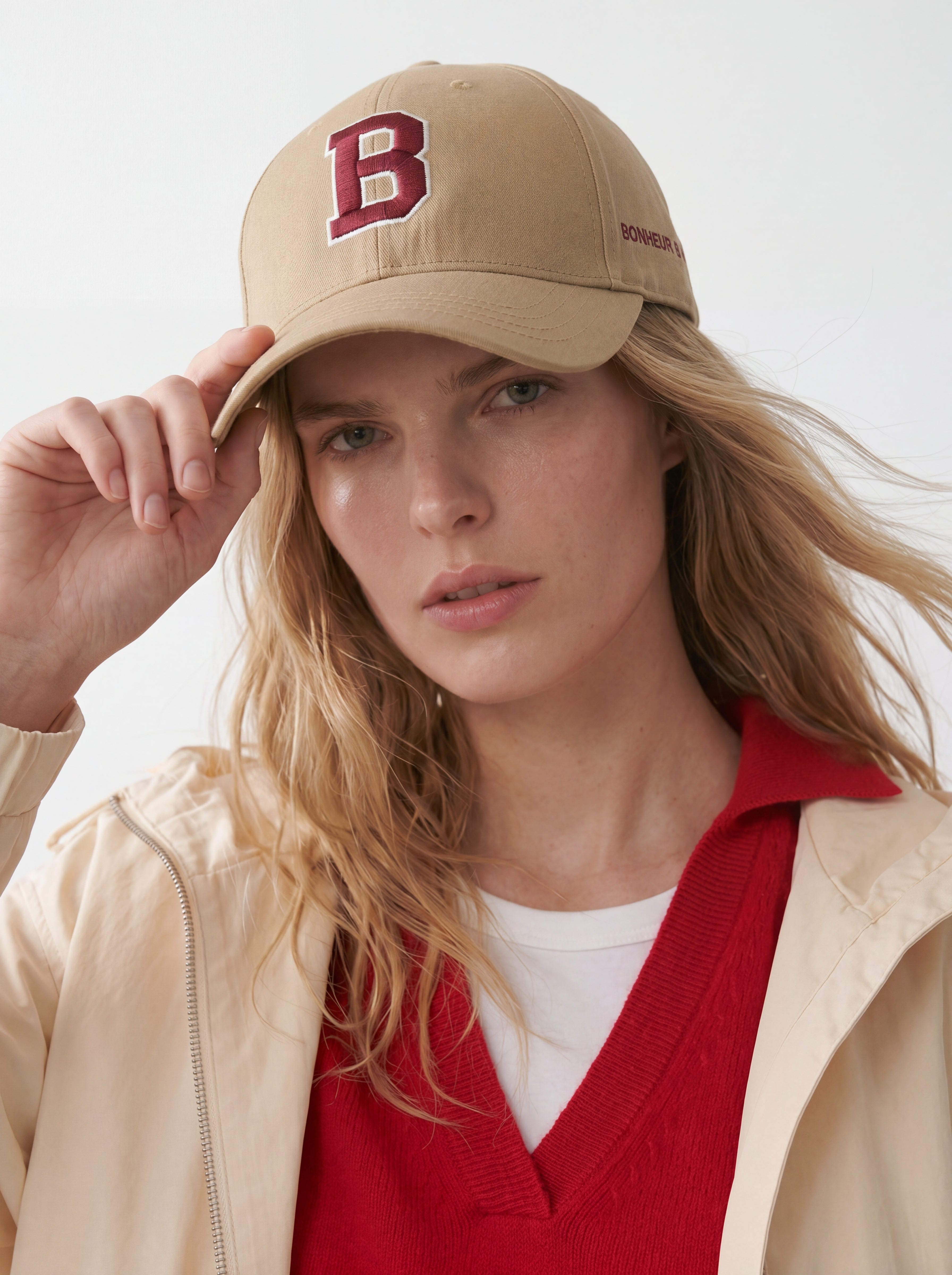 Bonheur Mustard Baseball Cap