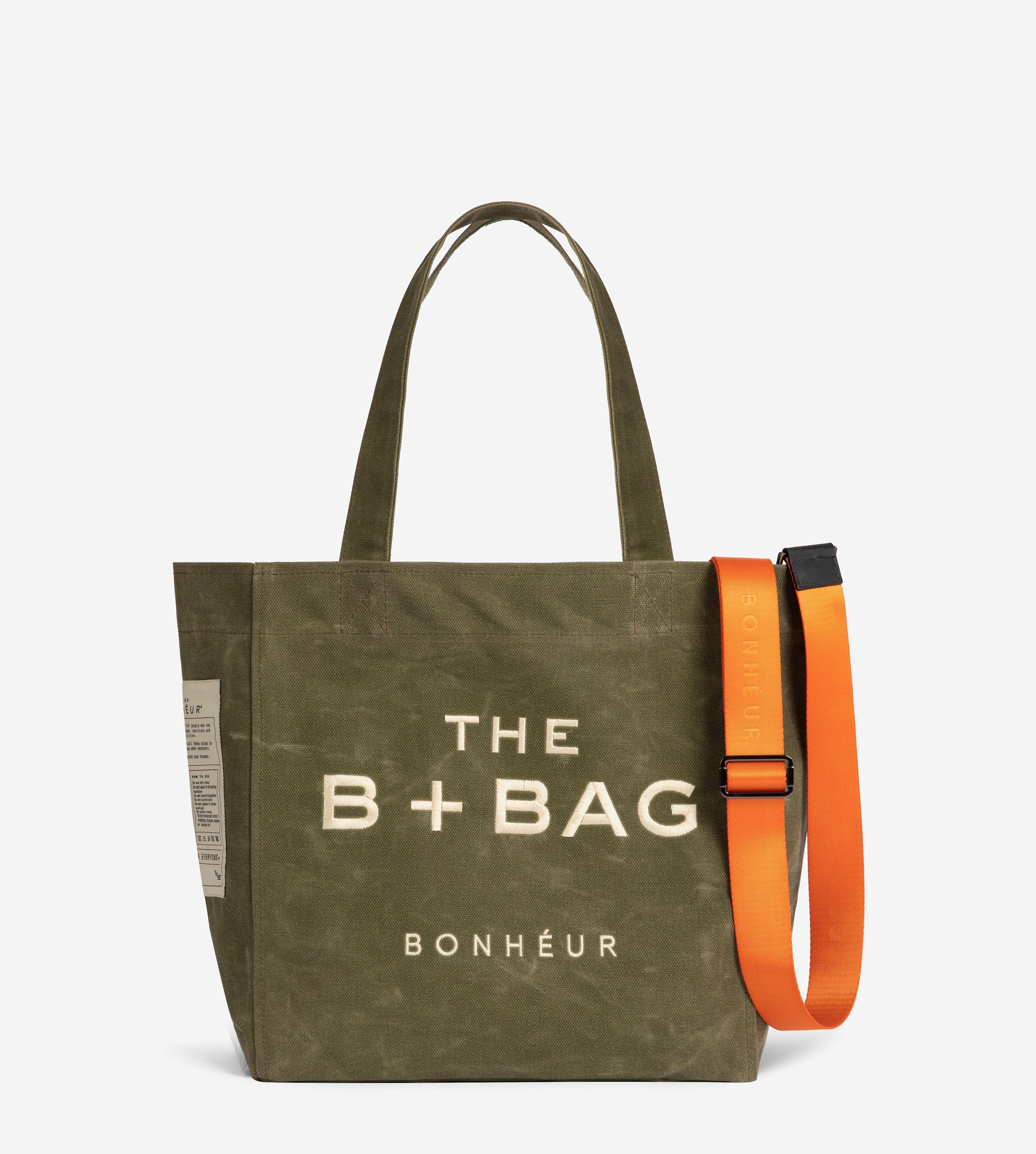 Canvas Green Tea Medium Tote Bag