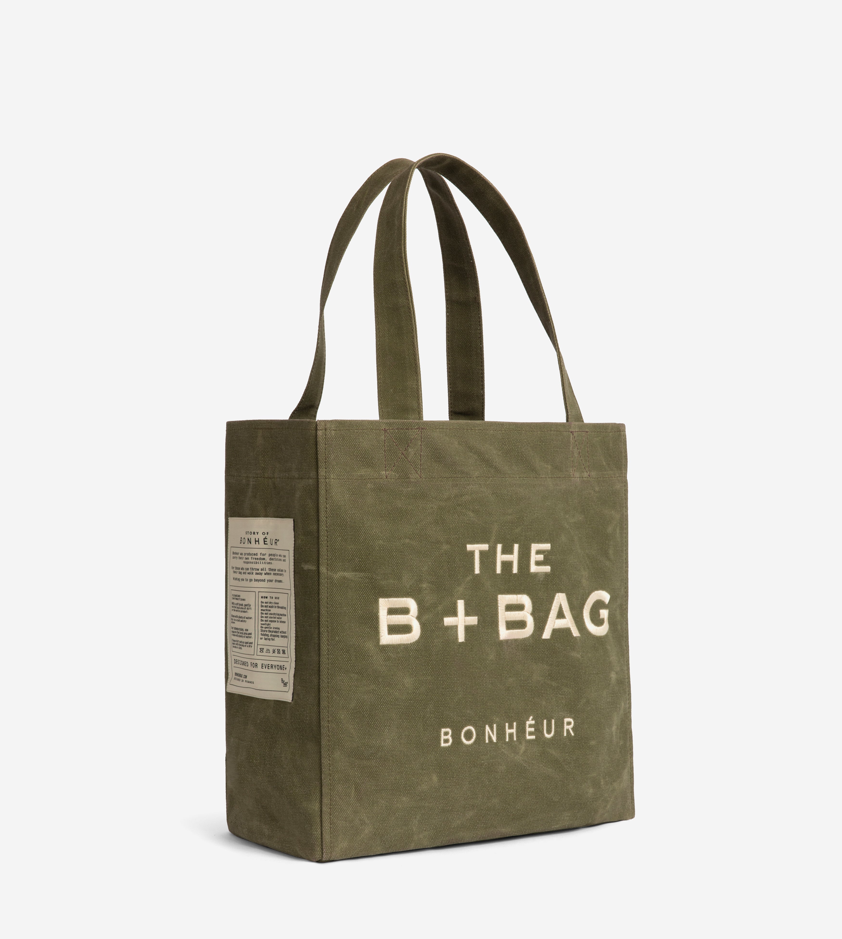 Canvas Green Tea Medium Tote Bag