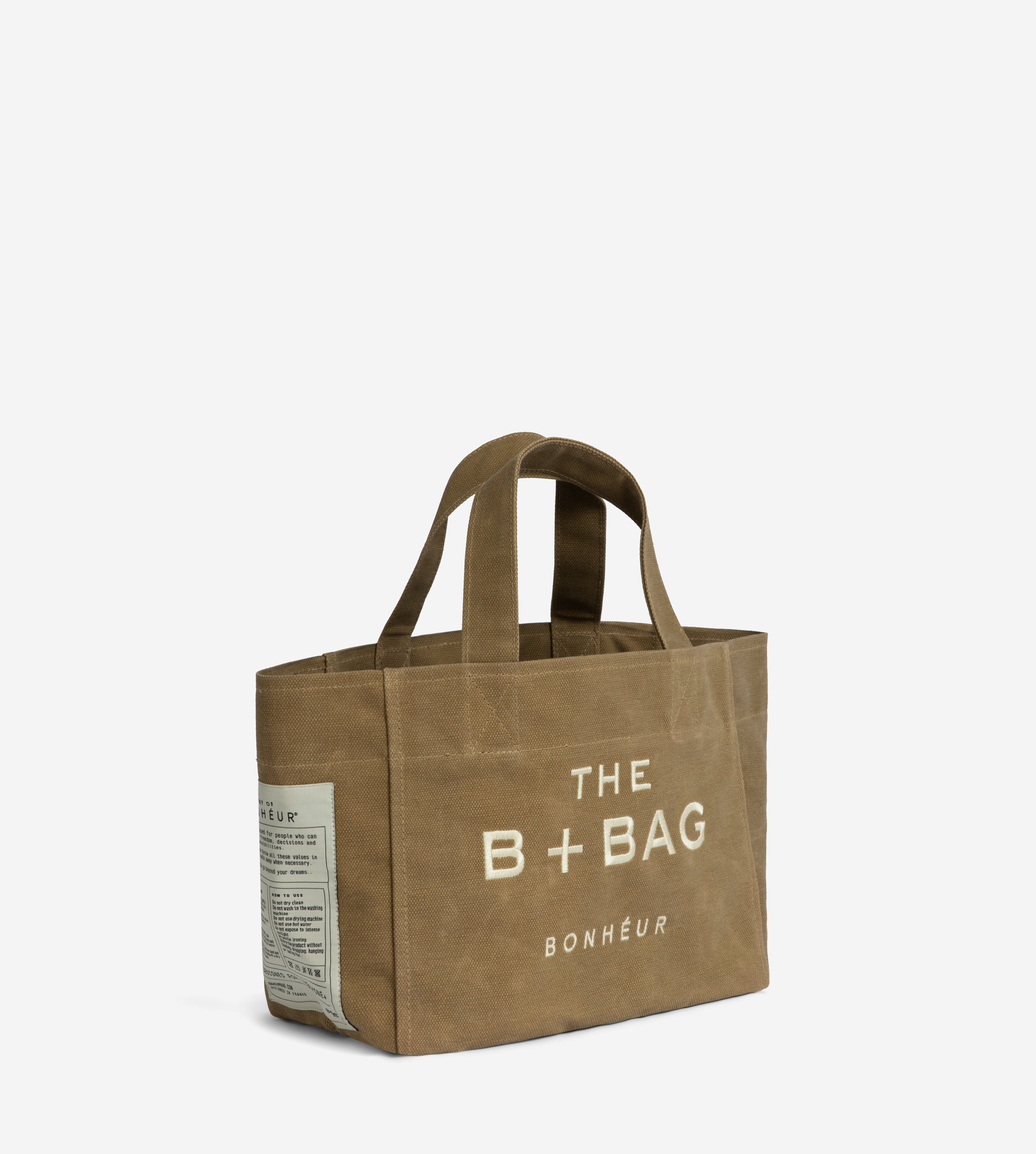 Canvas Honey Mustard Small Tote Bag