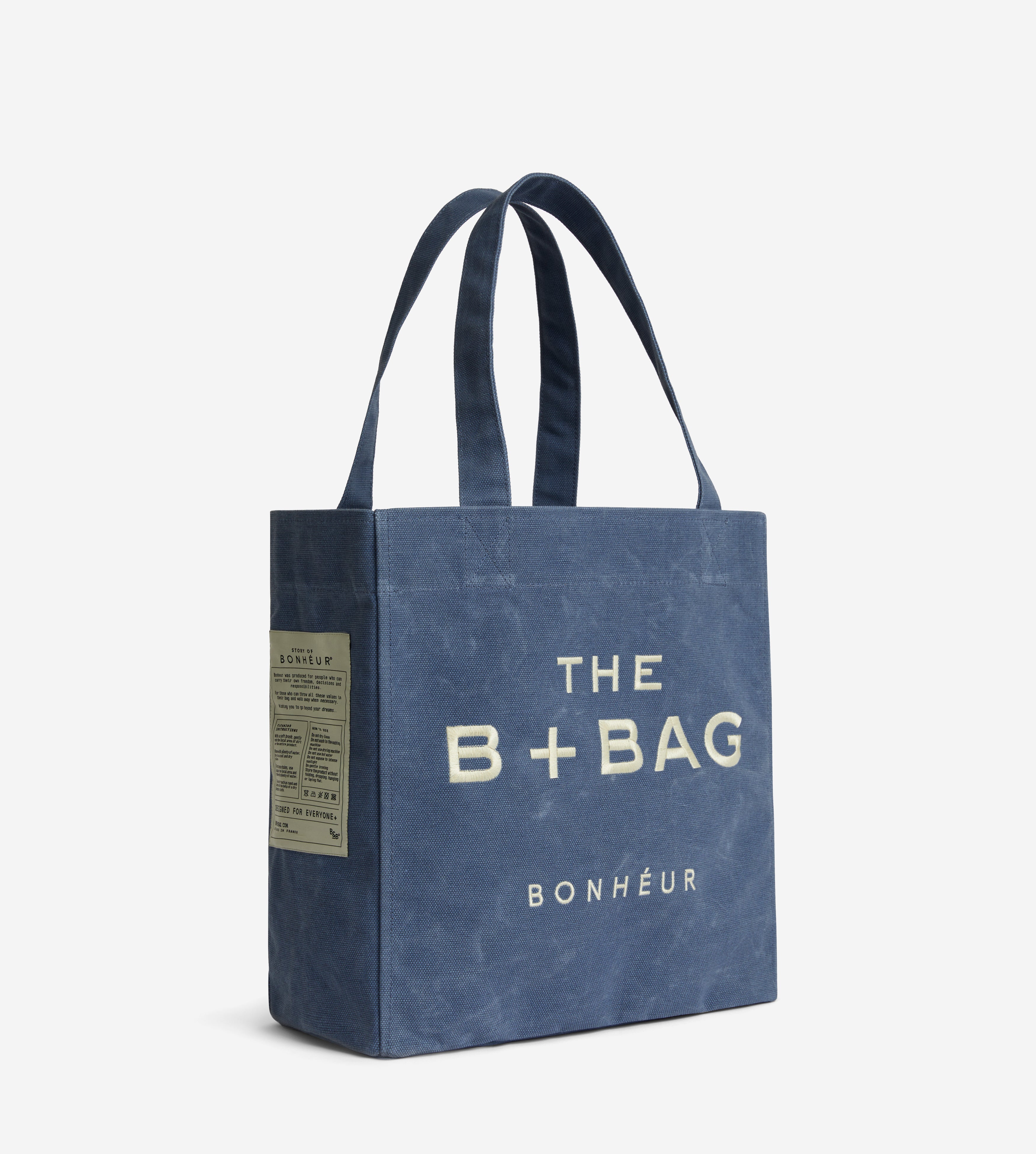 Kanvas Parisian Blue Orta Boy Çanta