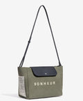 N°6 Canvas Clutch - Green Tea