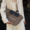 N°6 Canvas Clutch - Chocolate Malt