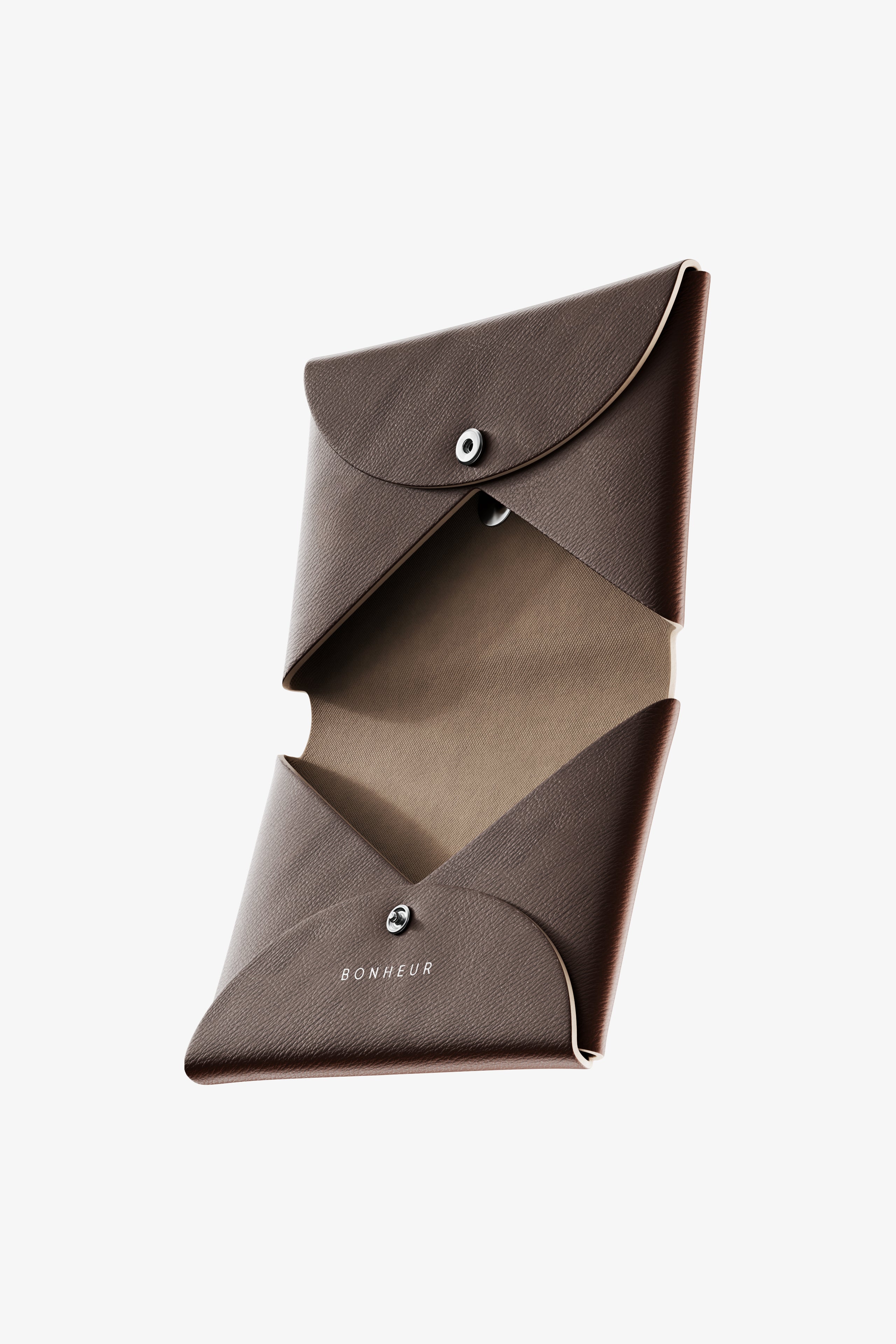 Coffee Brown Card Holder