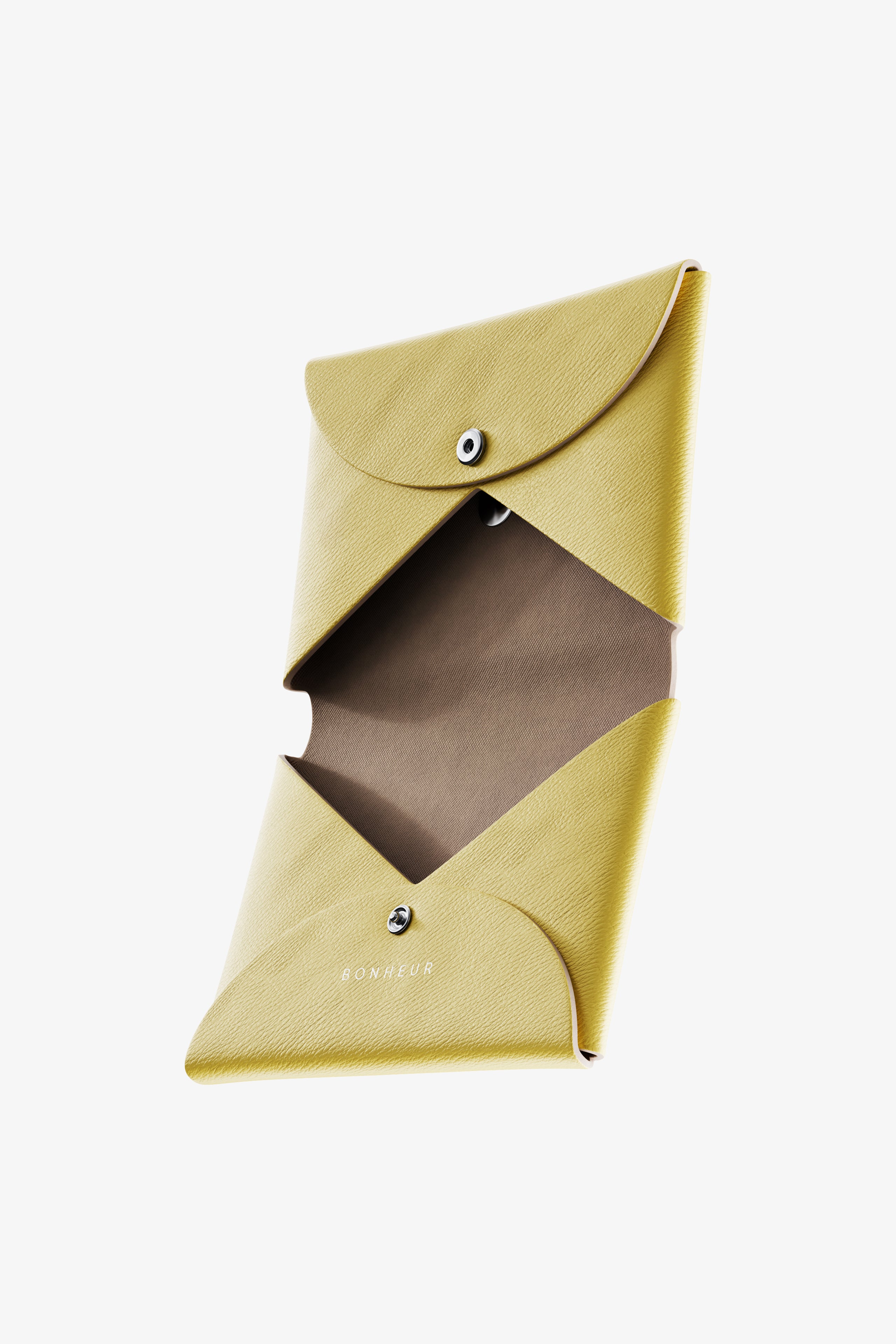 Pastel Yellow Card Holder