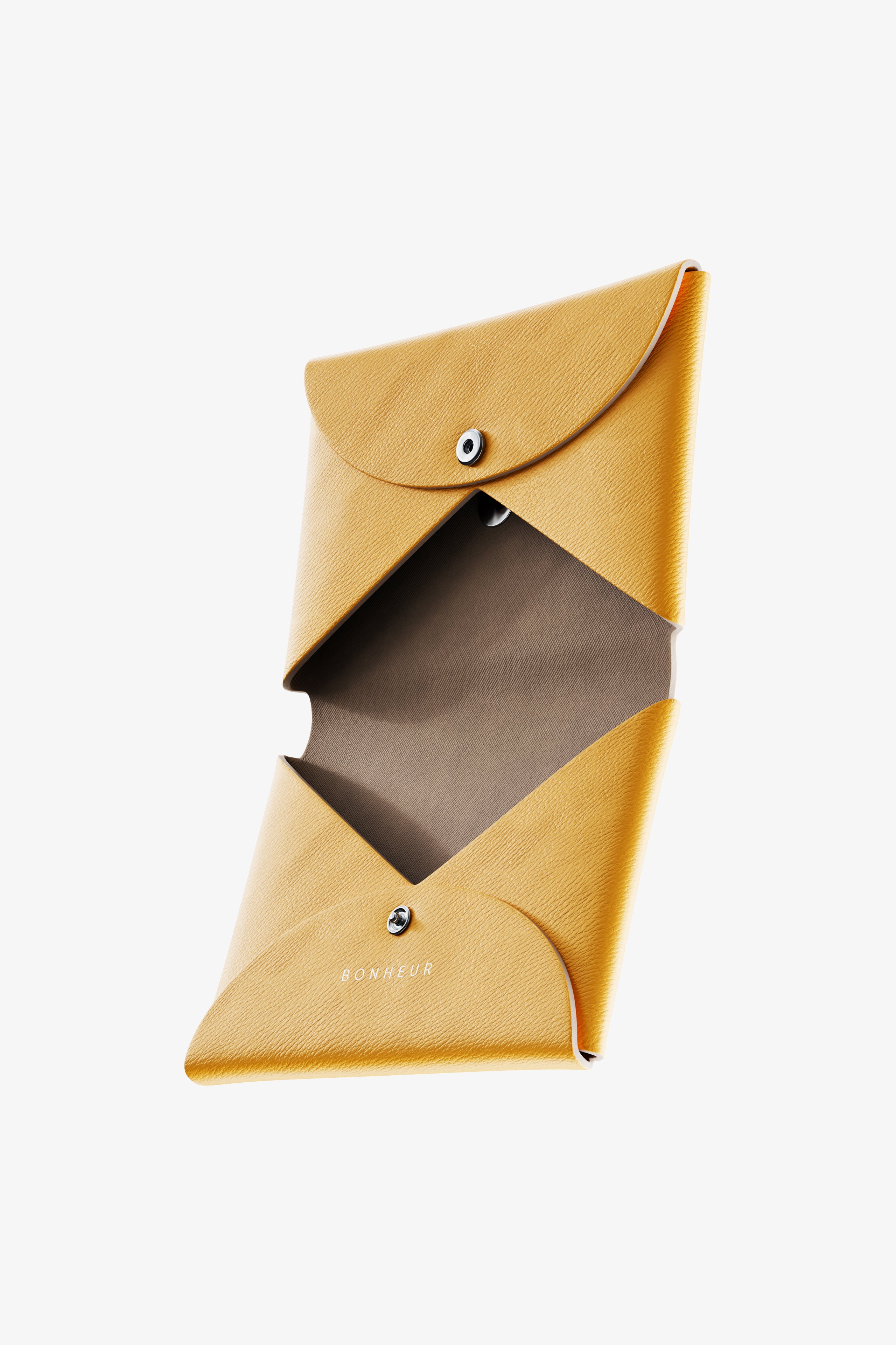 Yellow Orange Card Holder