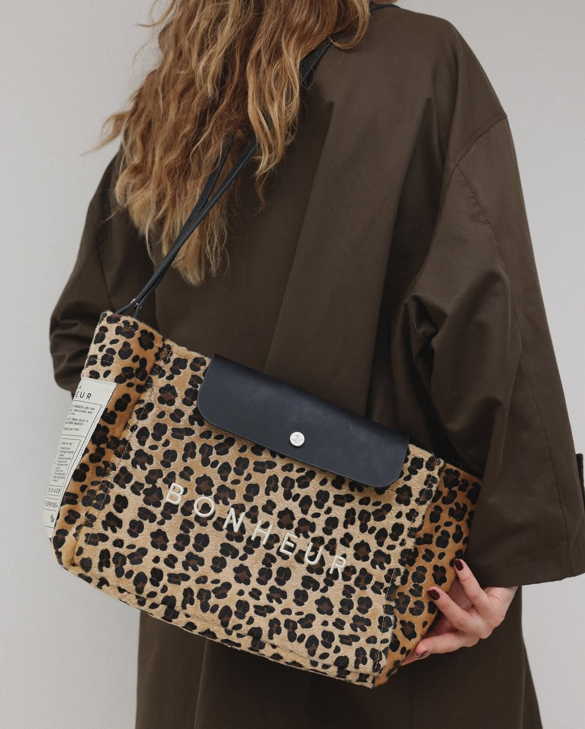 Kanvas Clutch+Bag- Leopard