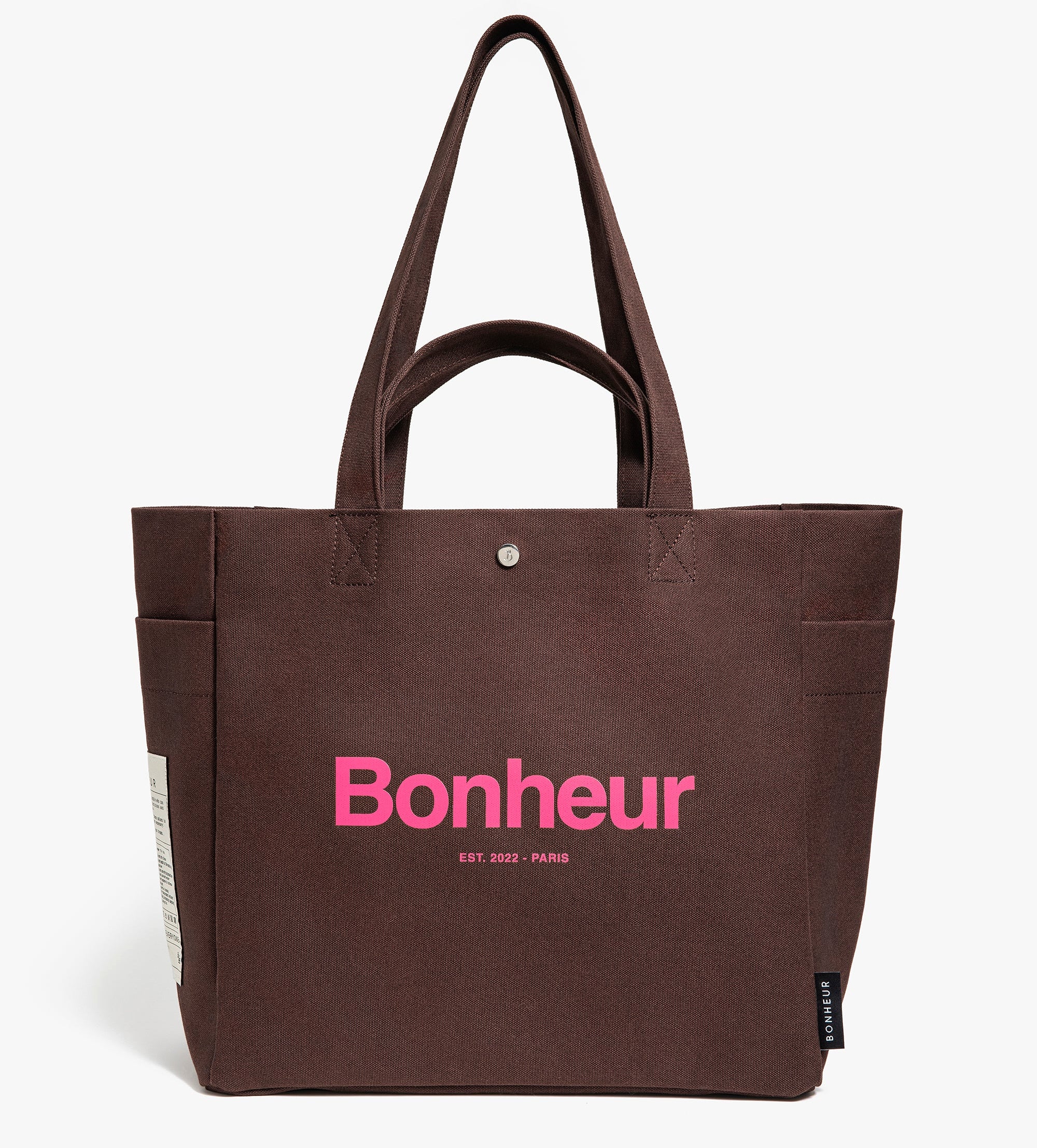 N°4 Canvas Cotton Bag- Cherry Brownıe