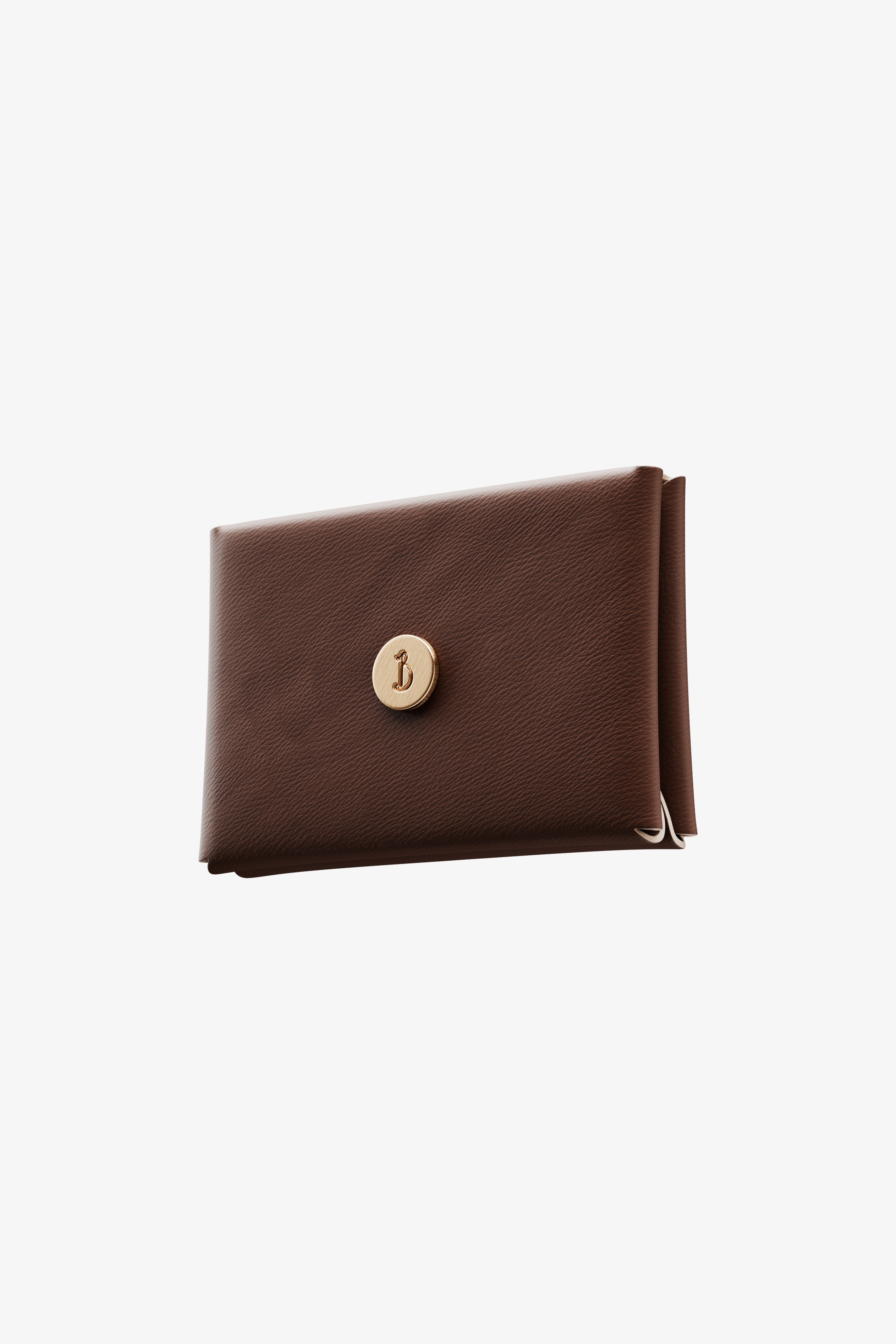 Coffee Brown Card Holder