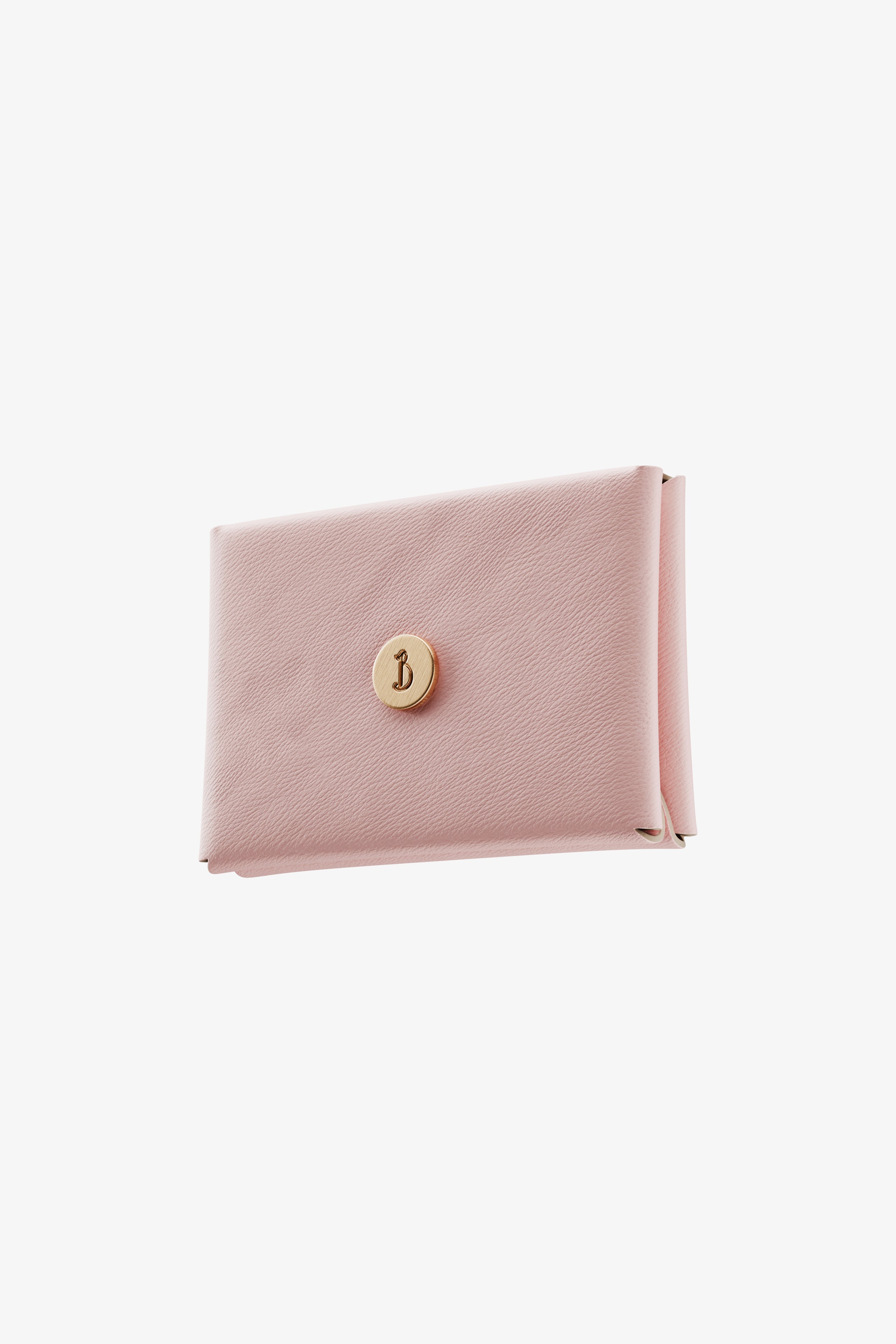 Pınk Beıge Card Holder