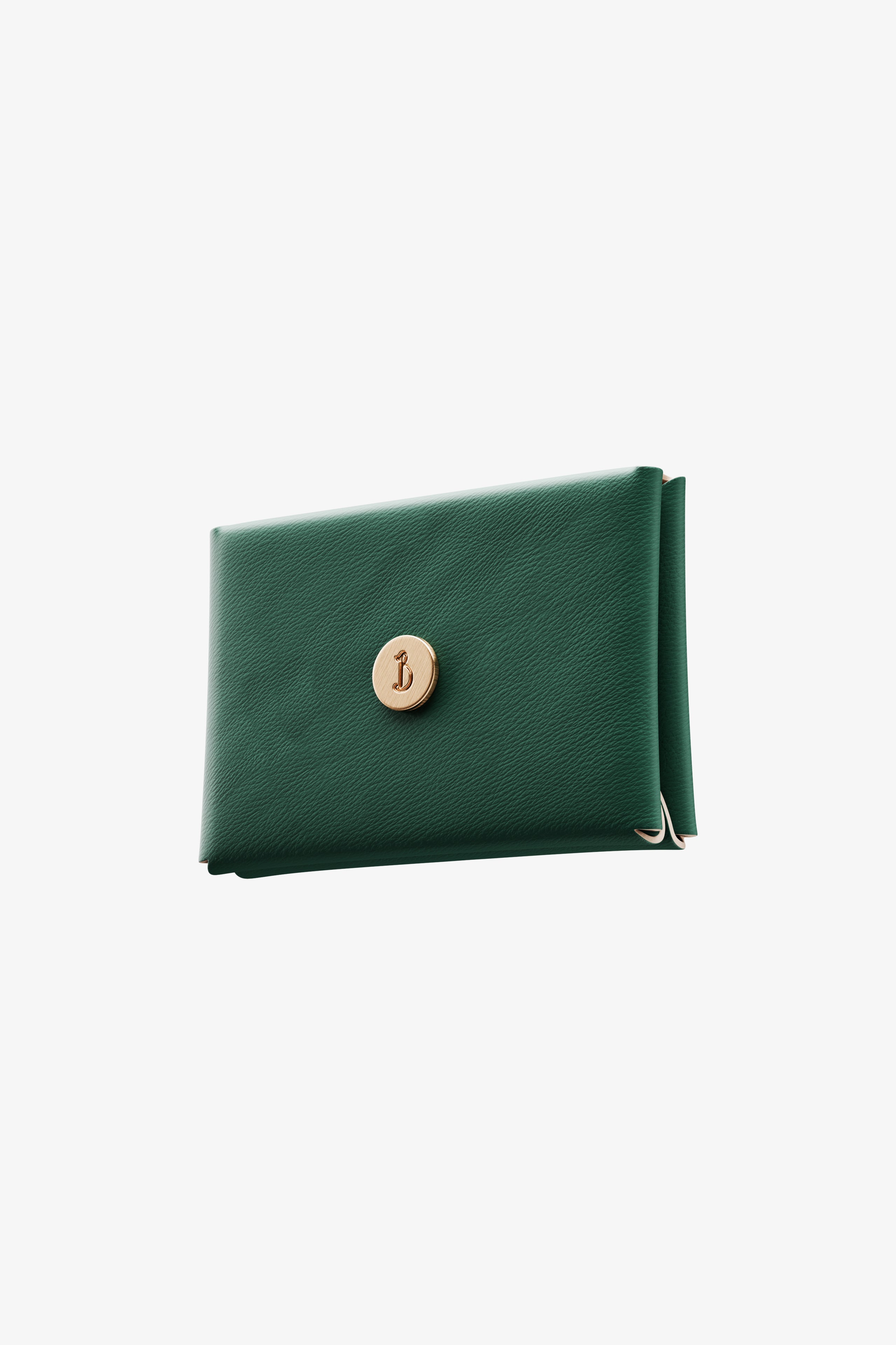 Dark Green Card Holder