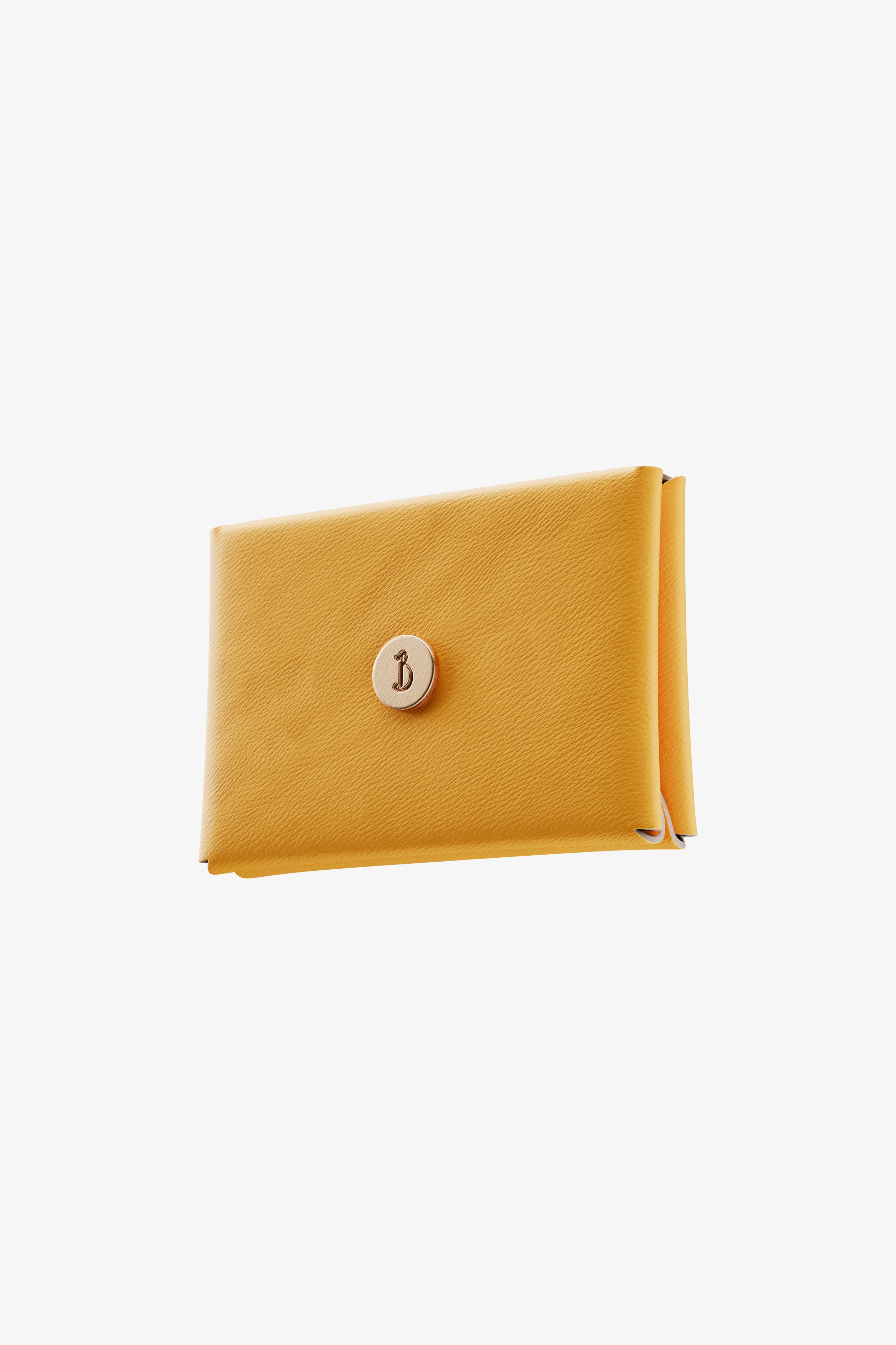Yellow Orange Card Holder