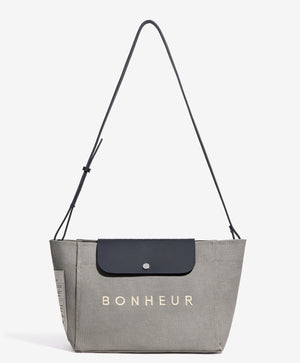 N°6 Canvas Clutch - Milky Green