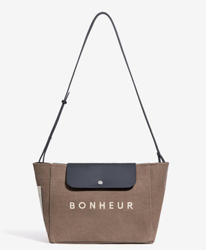 N°6 Canvas Clutch - Chocolate Malt