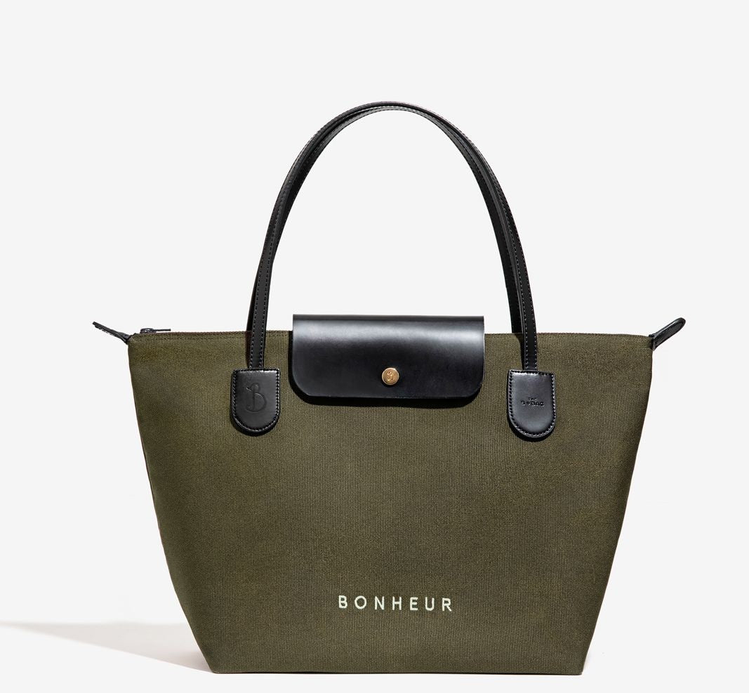 N°7 Canvas Bag- Mocha Cream