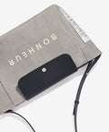 N°6 Canvas Clutch - Milky Green