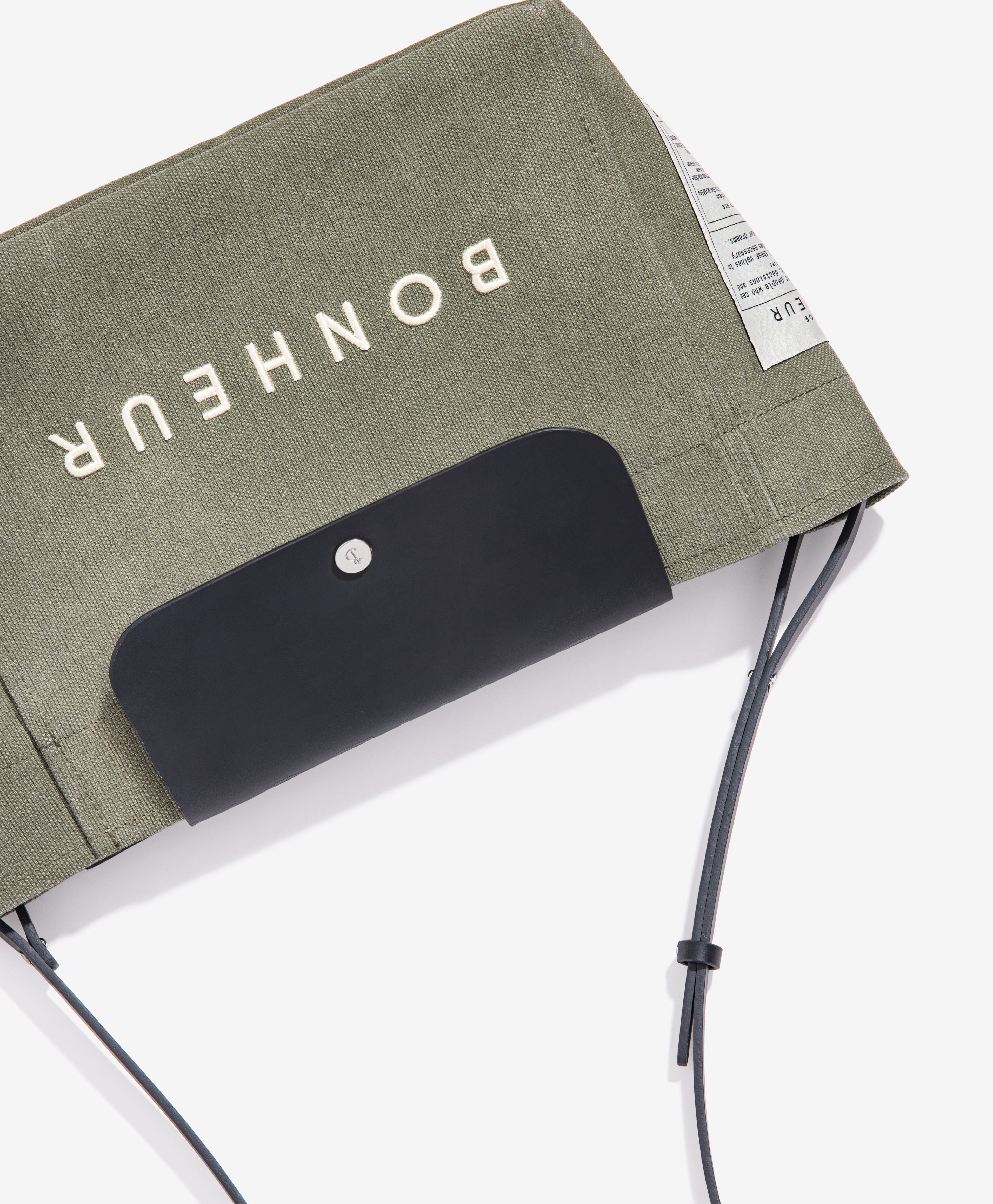 Kanvas Clutch+Bag- Green Tea