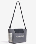 N°6 Canvas Clutch - Ghost Gray