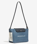 N°6 Canvas Clutch - Dark Denim