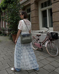 N°6 Canvas Clutch - Green Tea