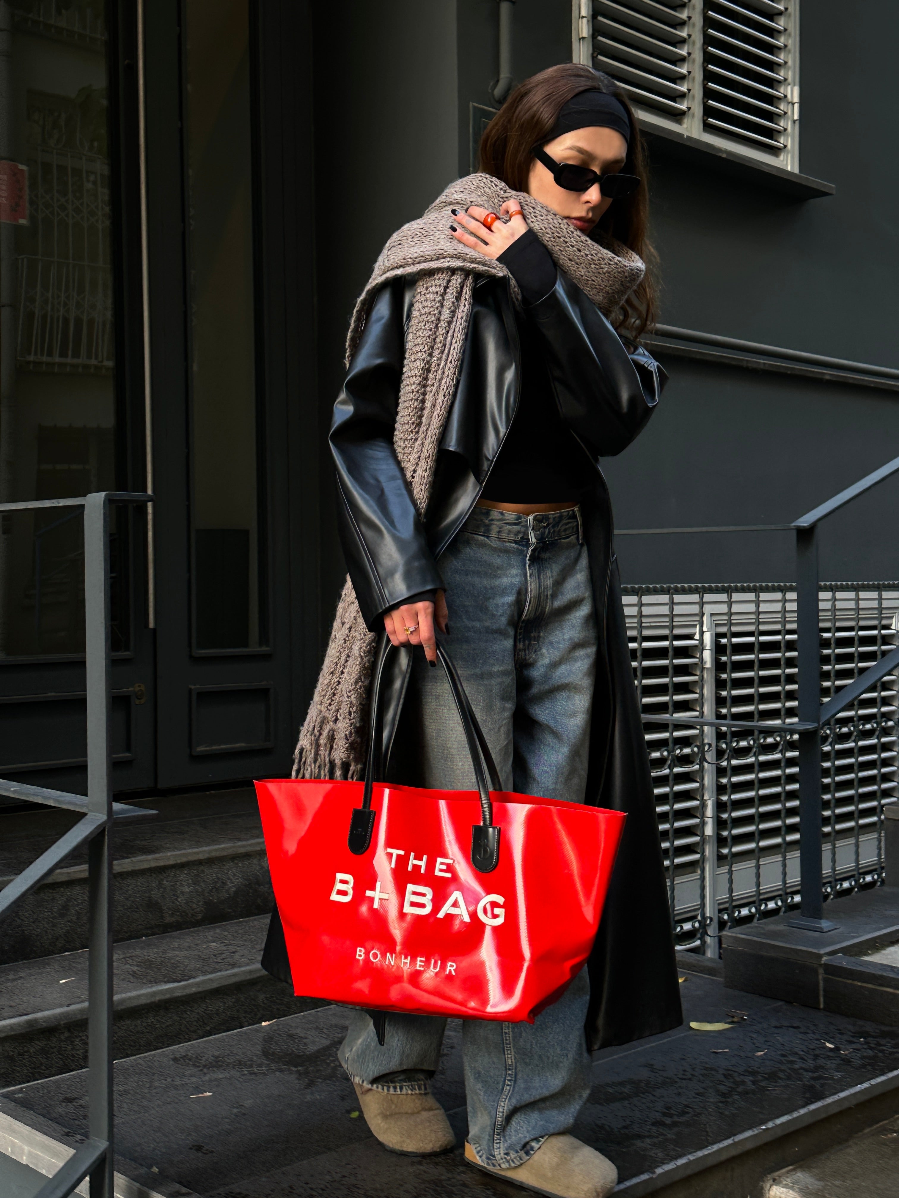 PolyPop Mıdnıght Red Tote Bag