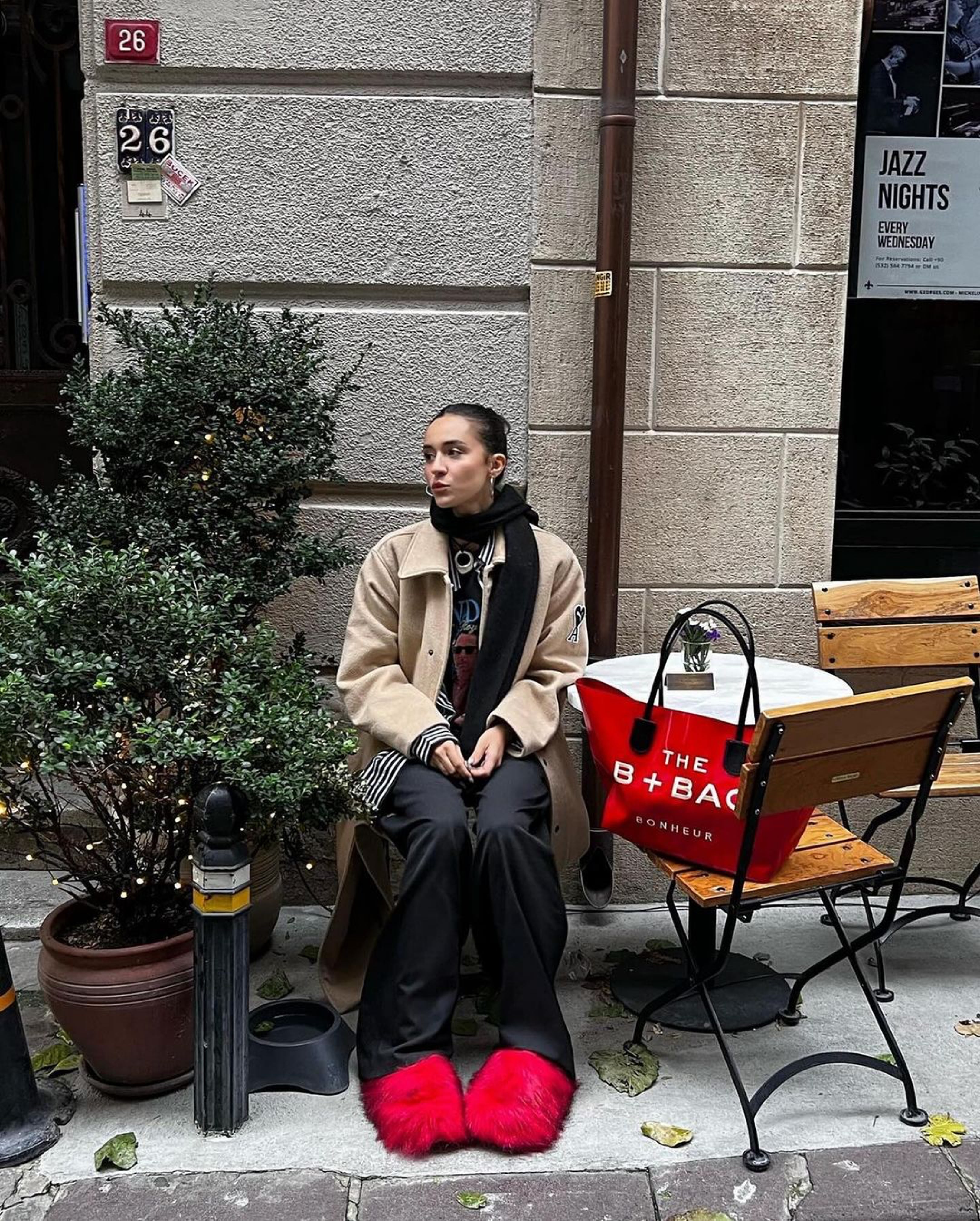 PolyPop Mıdnıght Red Tote Bag