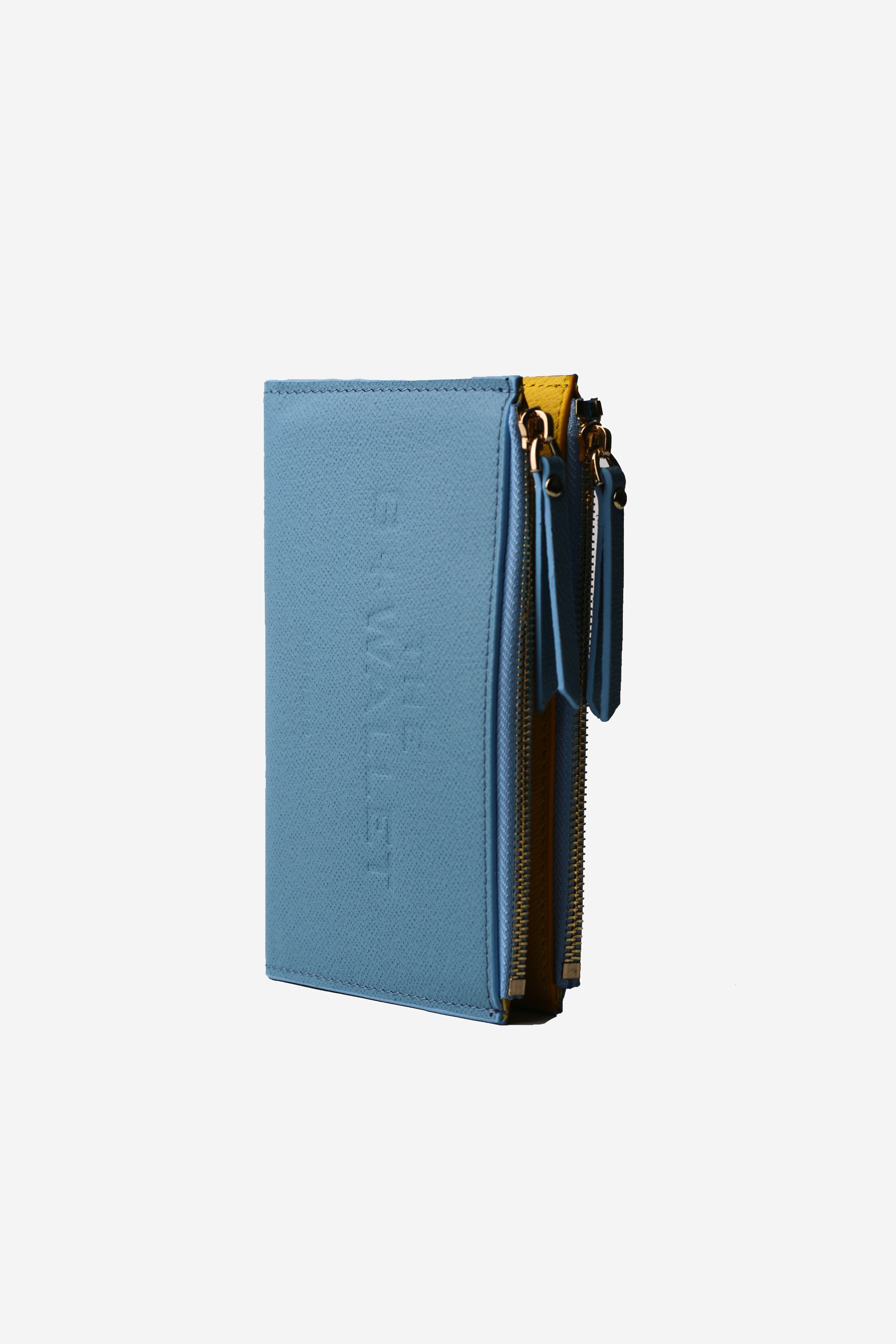 B+WALLET- Blue Summer Orta Boy Cüzdan