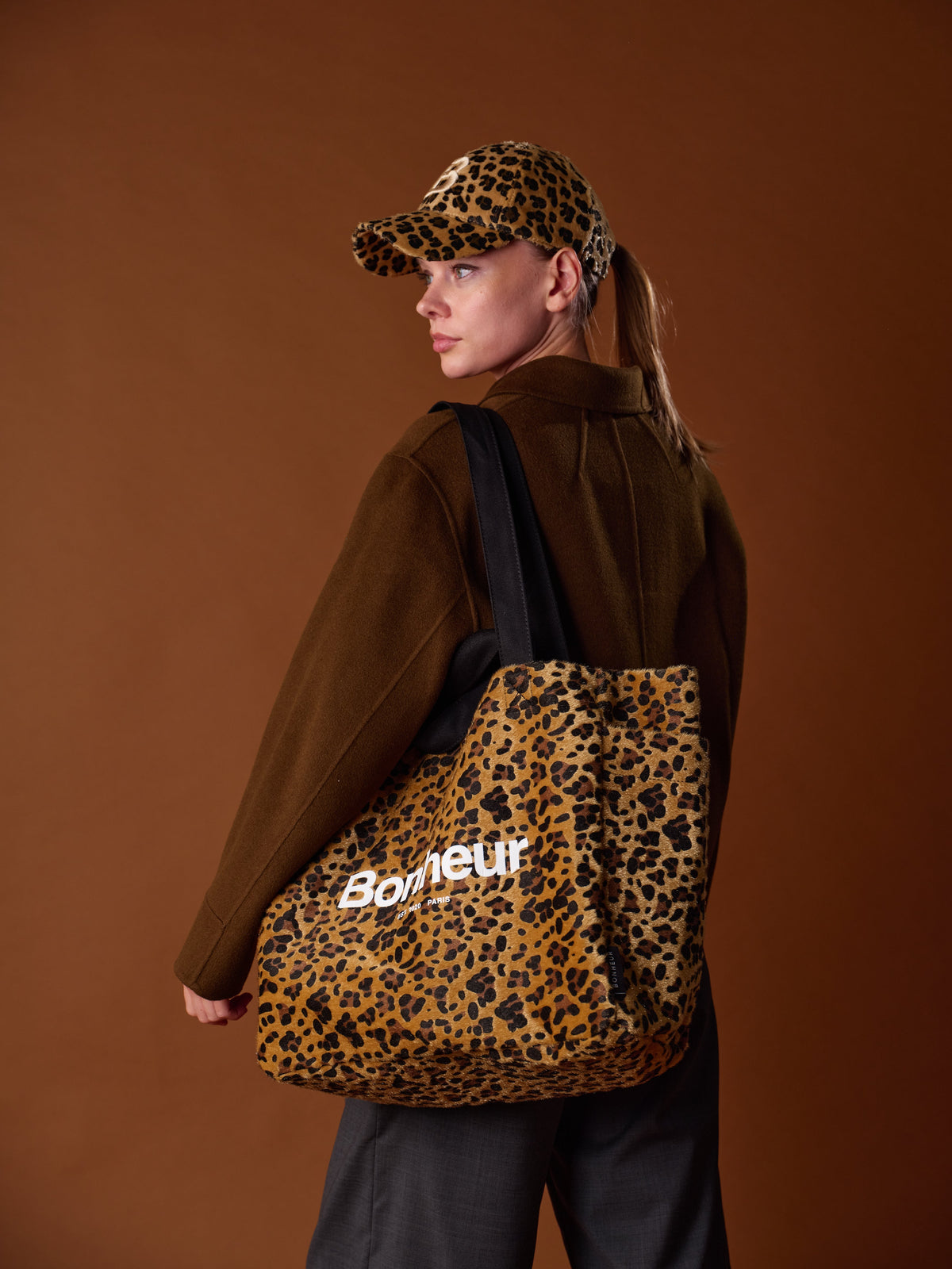 N°4 Kanvas Çanta- Leopard